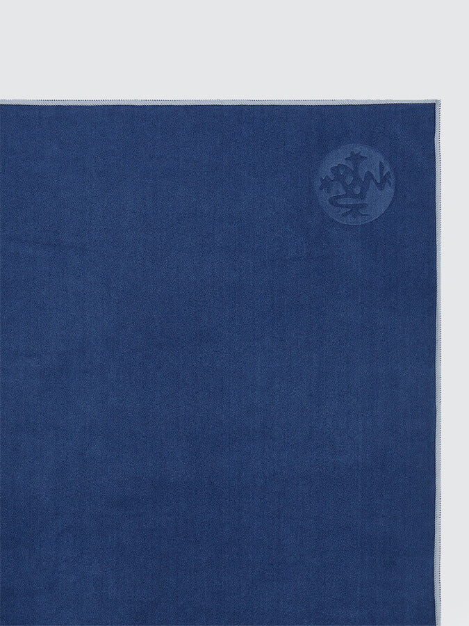 Manduka eQua Yoga Mat Towels - Non-Slip, Absorbent & Eco-Friendly for Hot Yoga, Pilates & Workouts - Perfect for Home & Studio Use