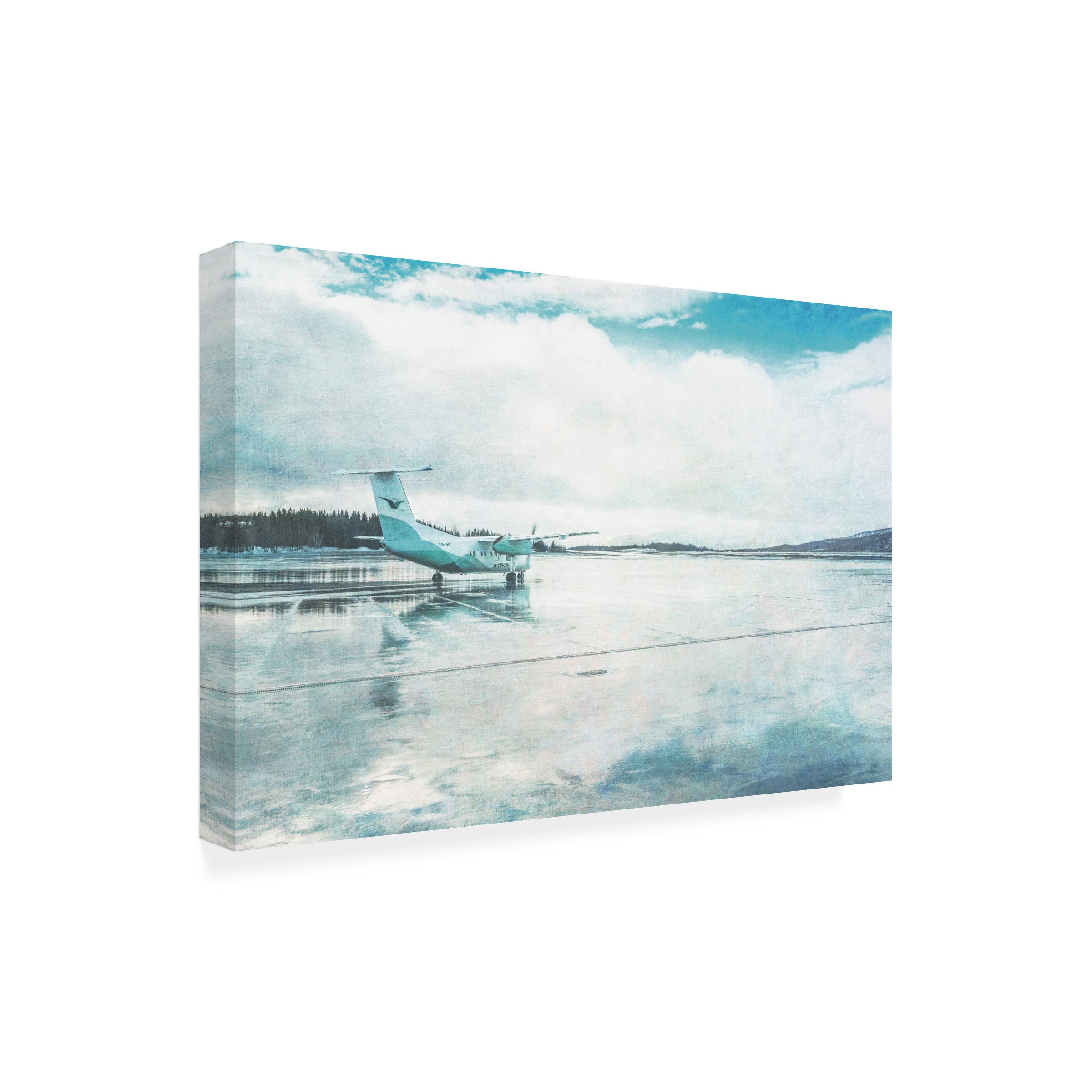 Trademark Fine Art 'Imminent Departure' Canvas Wall Art by Philippe Sainte Laudy - Modern Home Decor for Living Room, Bedroom & Office