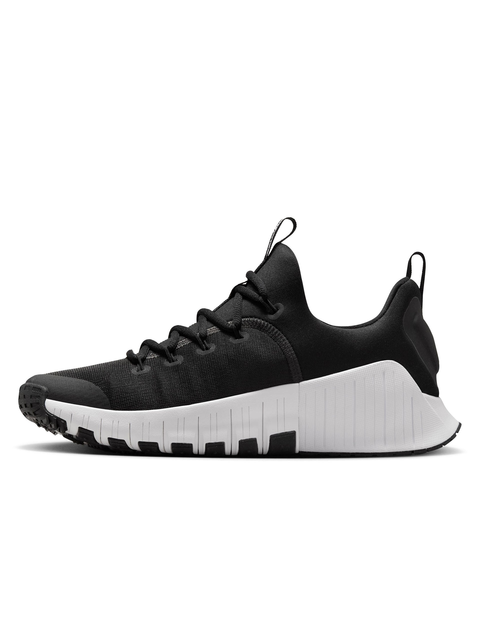 Nike Free Metcon 6 Training Shoes - Black/White for CrossFit, Gym & Weightlifting Workouts