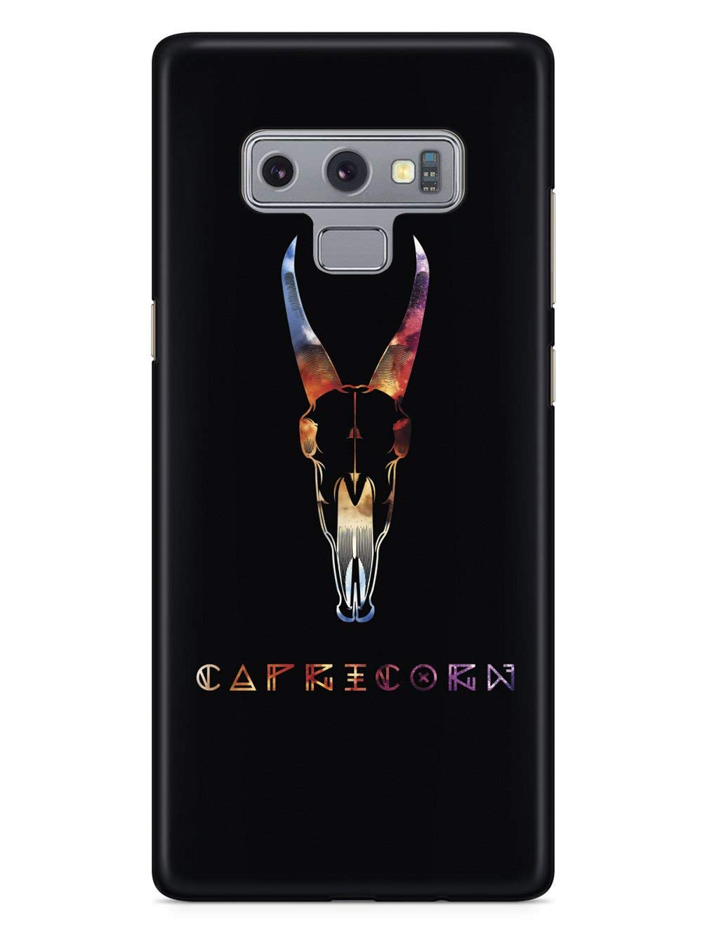 Inspired Cases - Protective Phone Cover for Samsung Galaxy Note 9 - 3D Textured Design with Cosmic Zodiac Capricorn Theme - Durable Shockproof Case for Work, Travel & Everyday Use