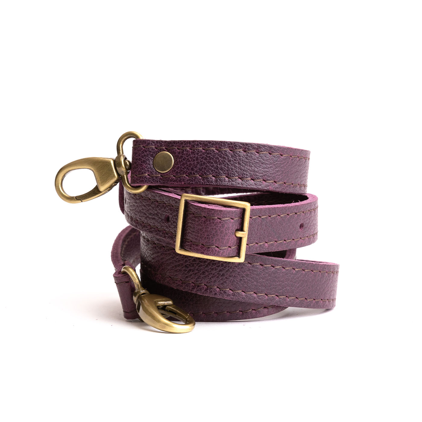 Premium Genuine Leather Crossbody Strap - Adjustable Shoulder Bag Strap for Women & Men - Perfect for Travel, Shopping & Everyday Use