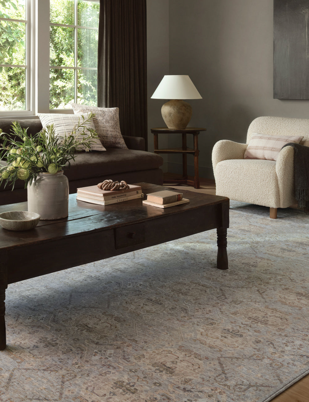 Zuma Rug by Amber Lewis x Loloi - Handmade Bohemian Area Rug for Living Room, Bedroom & Home Decor - Soft & Durable for High Traffic Areas