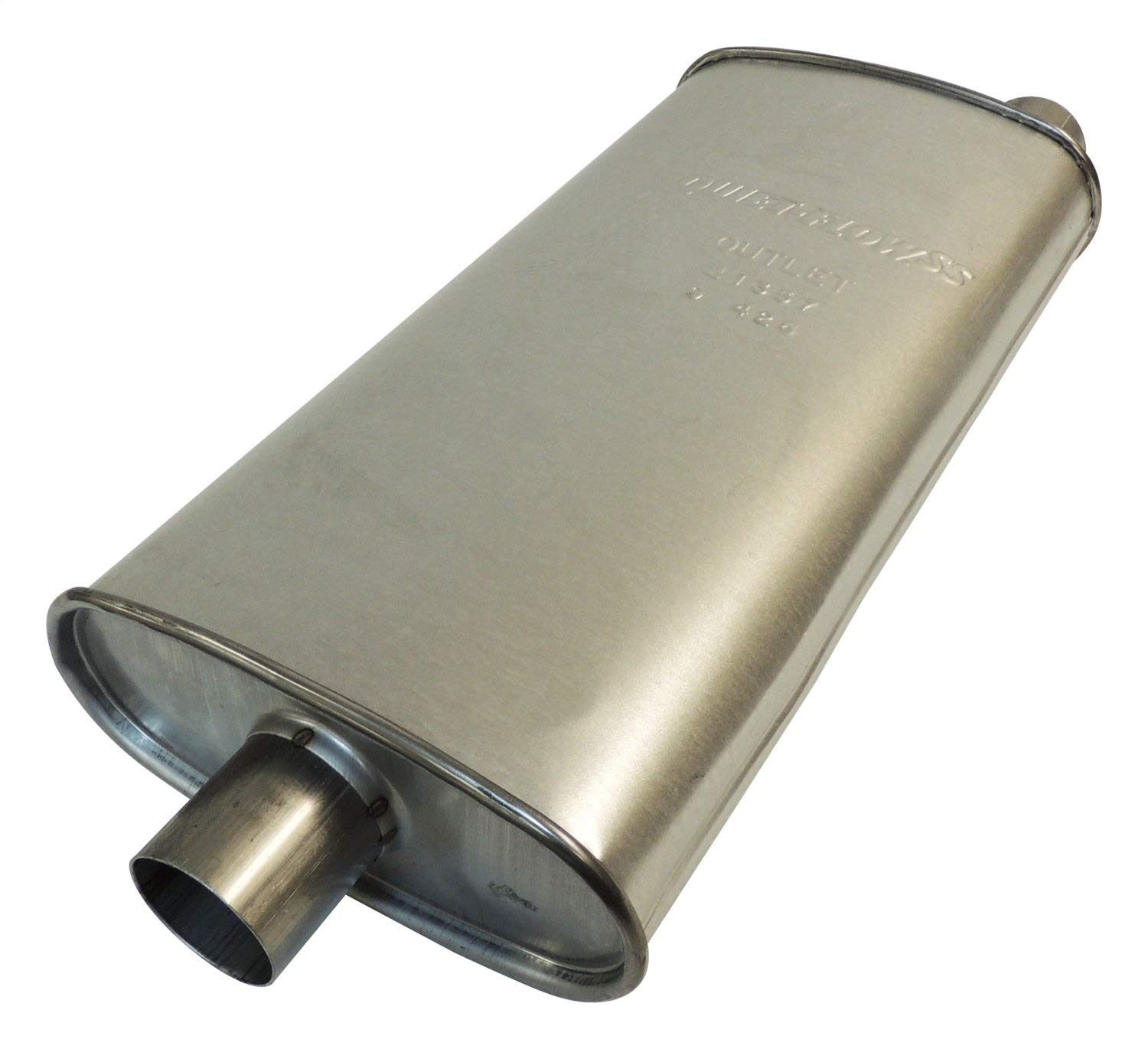 Crown Automotive Muffler Exhaust System - High Performance Car Exhaust Replacement for Smooth & Quiet Ride - Perfect for Daily Commute, Road Trips & Off-Road Adventures