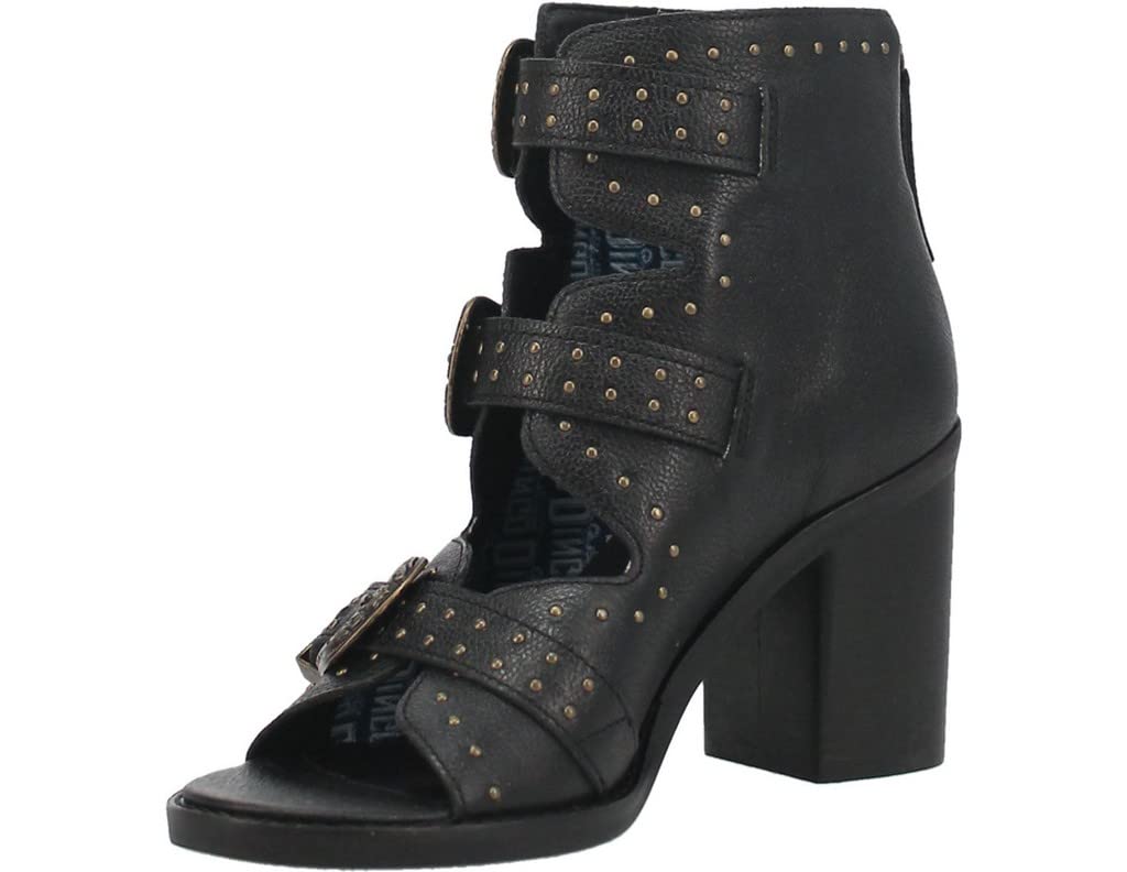 Dingo Women's Ziggy Gladiator Sandals - Genuine Leather Black Strappy Flat Sandals for Summer | Beach Walking | Casual Outings | Comfortable Everyday Wear | Perfect for Vacation, Shopping & Date Nights