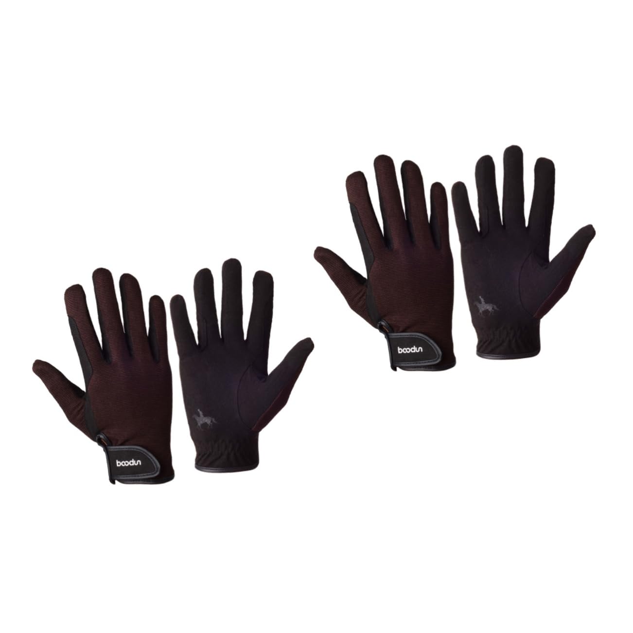BESPORTBLE 3 Pairs Workout Gloves - Breathable Cycling Gloves for Men & Women, Non-Slip Equestrian Riding Gloves - Perfect for Biking, Gym Training & Horseback Riding