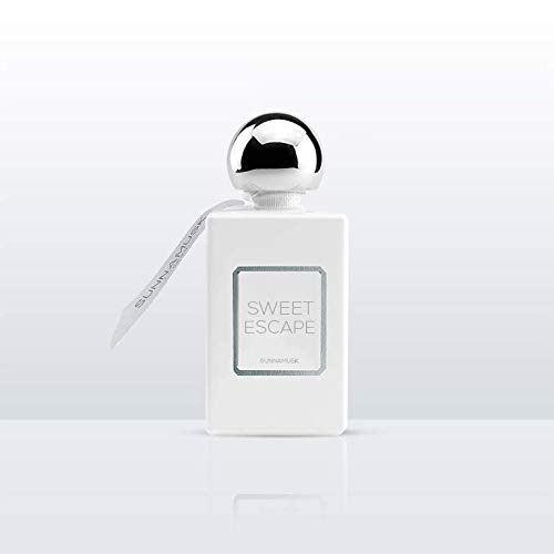 Sunnamusk London Sweet Escape Eau De Parfum for Women - 50ml Luxury Woody Floral Perfume | Long Lasting Fragrance for Date Night, Office & Special Occasions