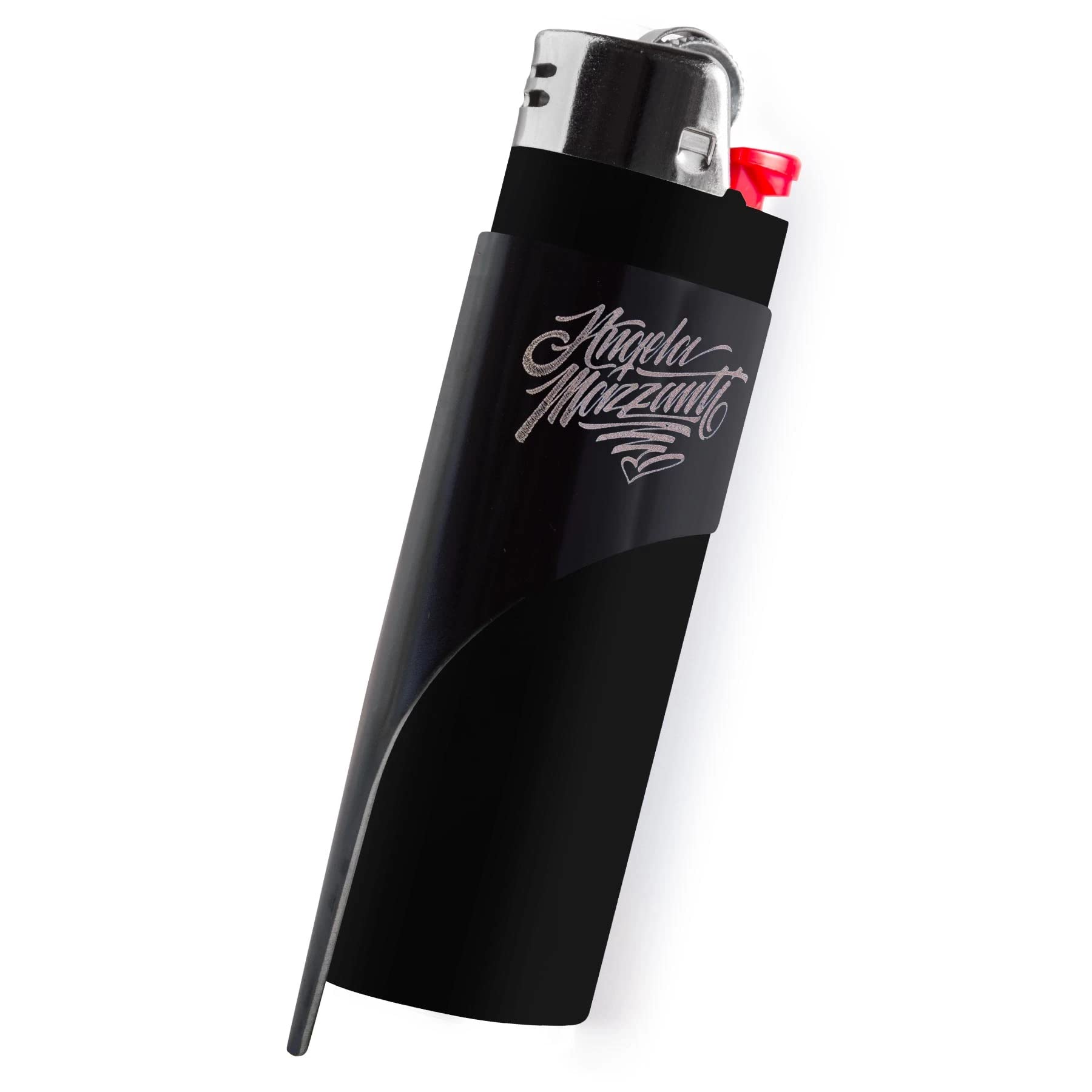 Kasher’s Angela Mazzanti Signature Lighter Tool - Lightweight Multi-Tool Accessory for Lighters - Compact Lighter Case (No Lighter Included, Black) - Perfect for Camping, Hiking & Outdoor Adventures