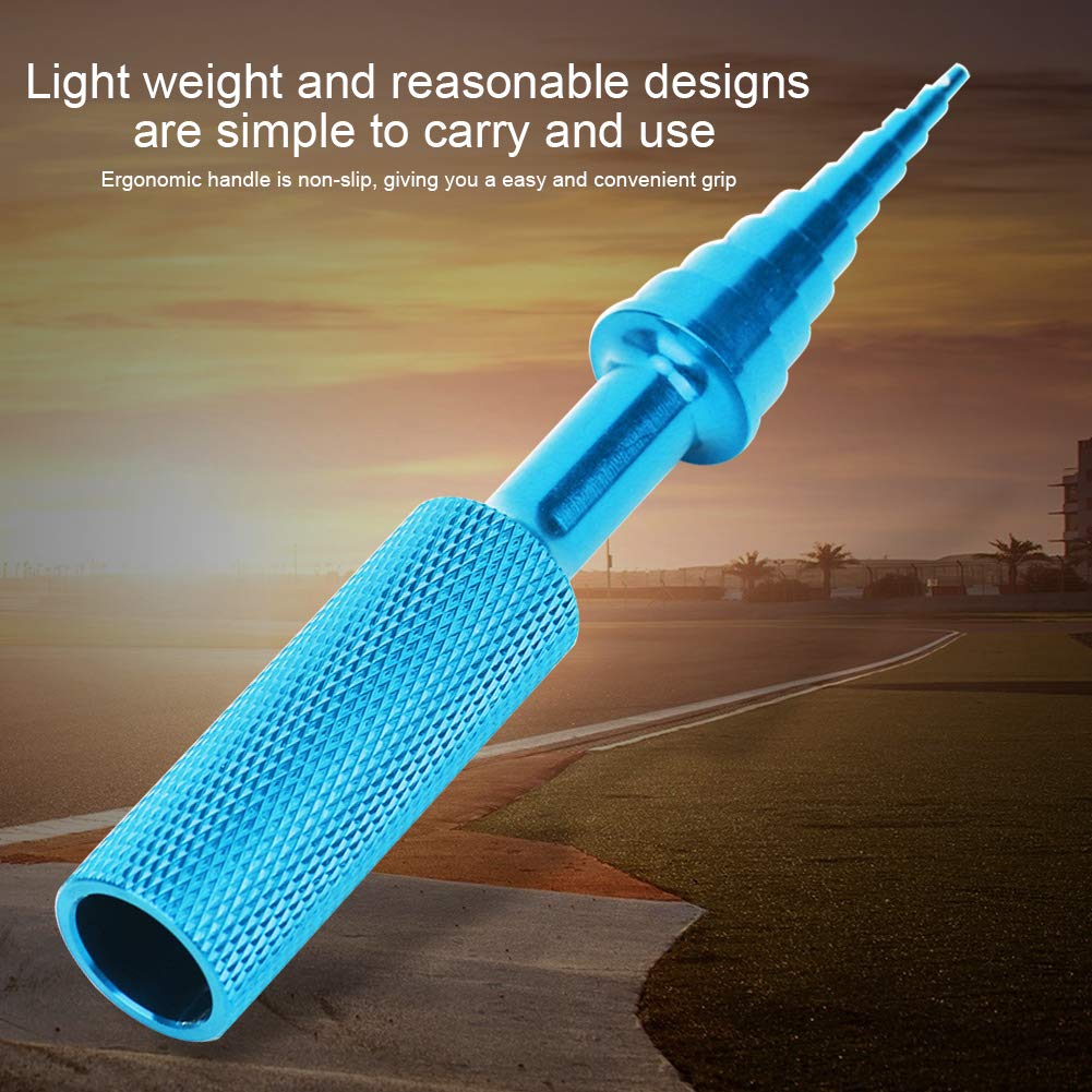 **Aluminum Alloy RC Car Bearing Tool - Steering Hub Carrier Disassembly & Removal Tool for RC Cars (Blue) - Perfect for RC Car Maintenance & Upgrades**