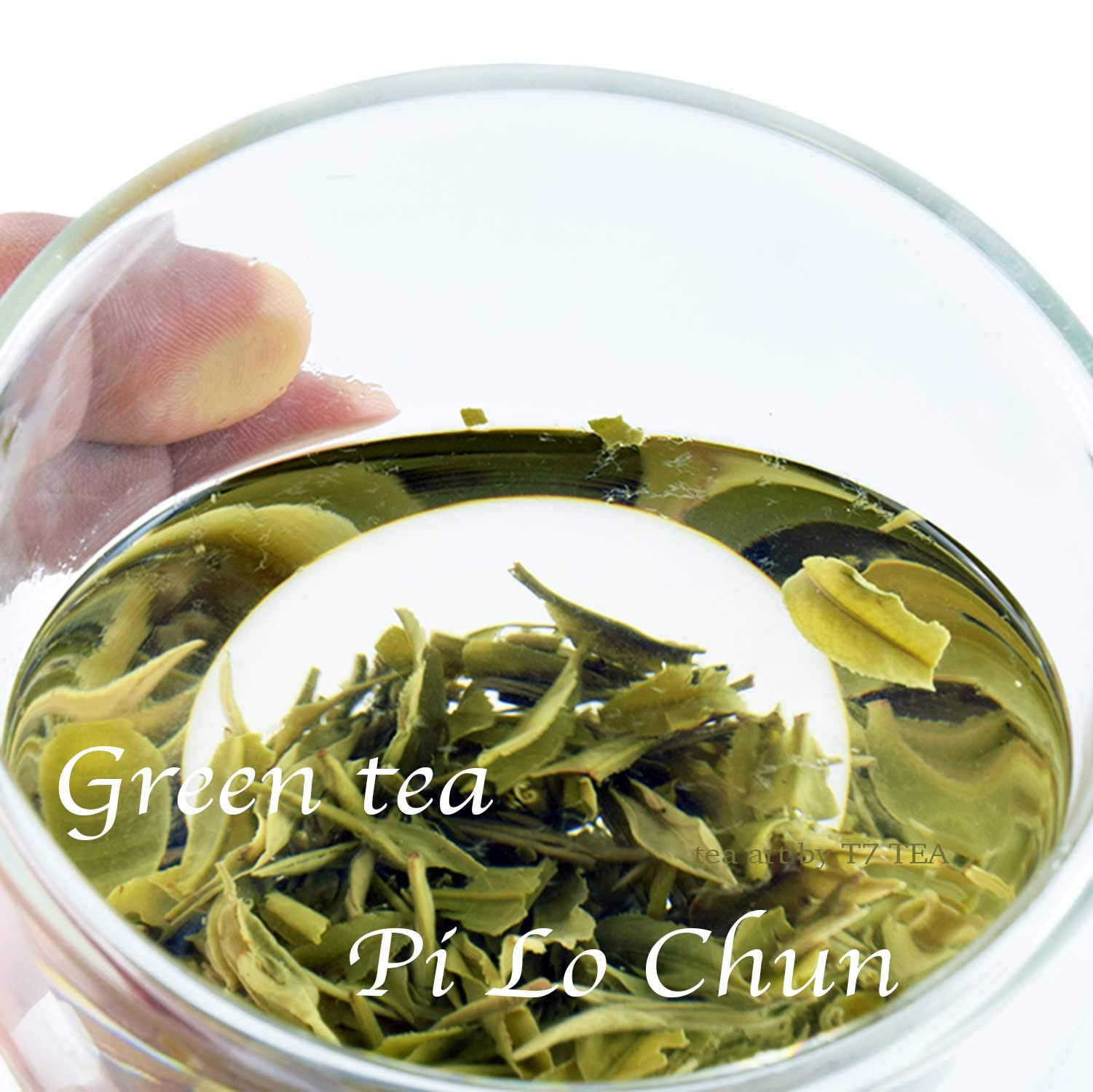 Premium T7 Pi Lo Chun Green Tea - 16oz Loose Leaf Tea | Authentic Chinese Spring Tea for Relaxation, Meditation & Daily Wellness