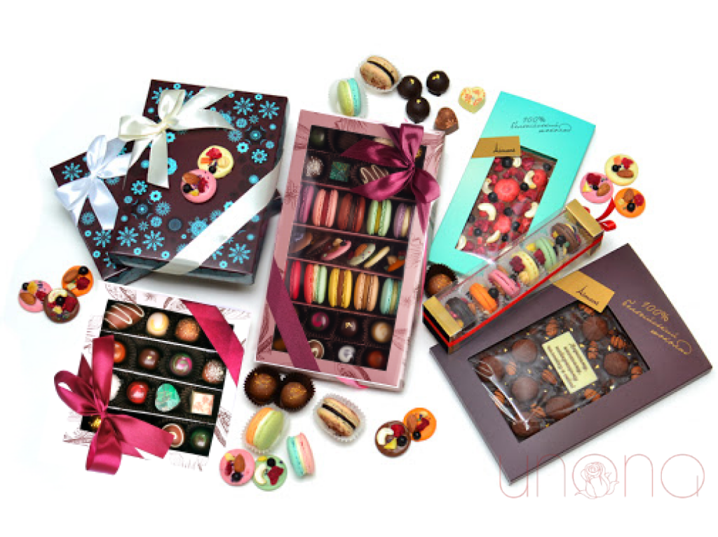 Luxury Gourmet Chocolate Gift Basket - Premium Assorted Chocolates in Elegant Packaging - Perfect for Holidays, Birthdays, Anniversary Gifts & Corporate Events