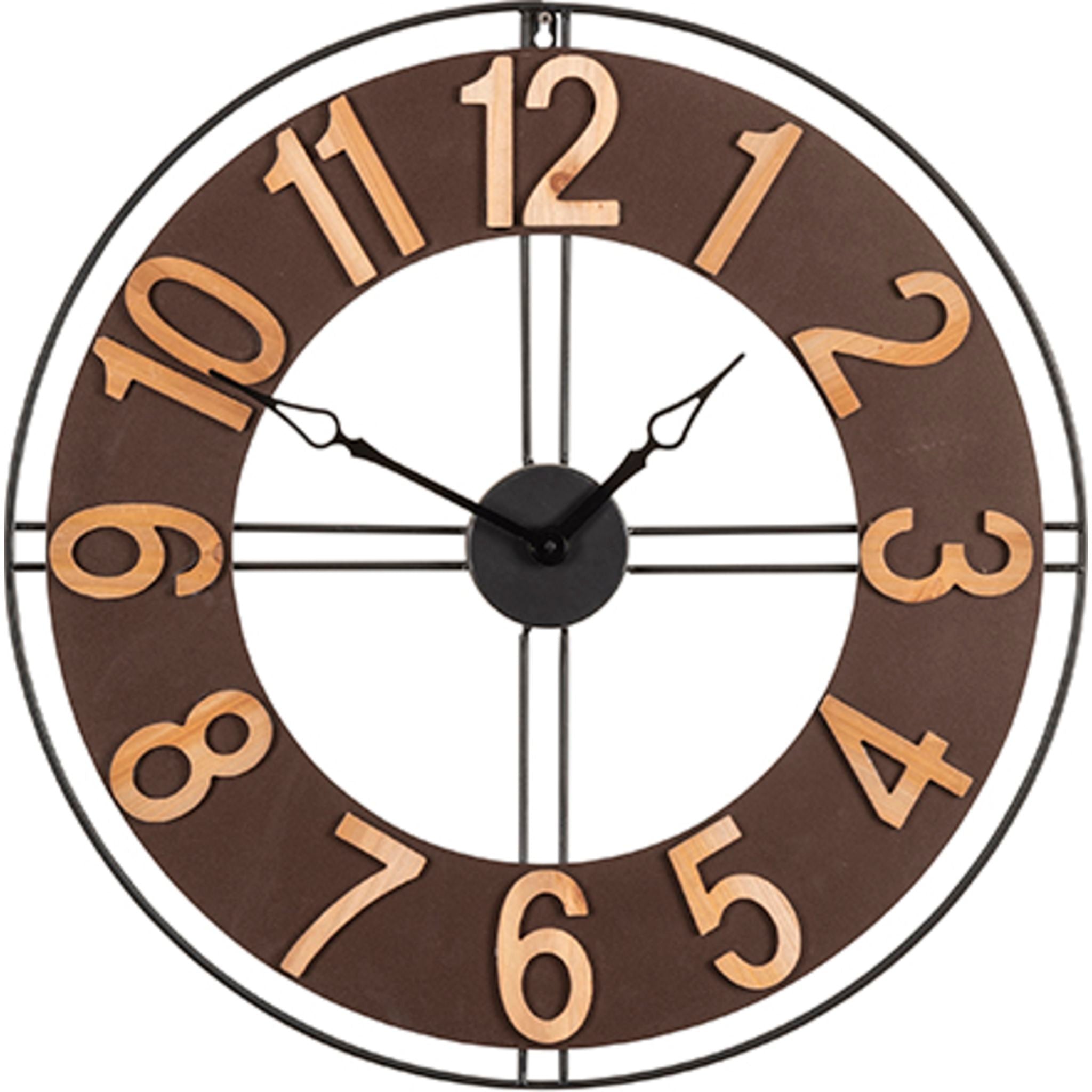 ANY MINUTE 26-Inch Large Wall Clock - Modern Silent Non-Ticking Battery Operated Clock for Living Room, Bedroom, Office & Kitchen Decor