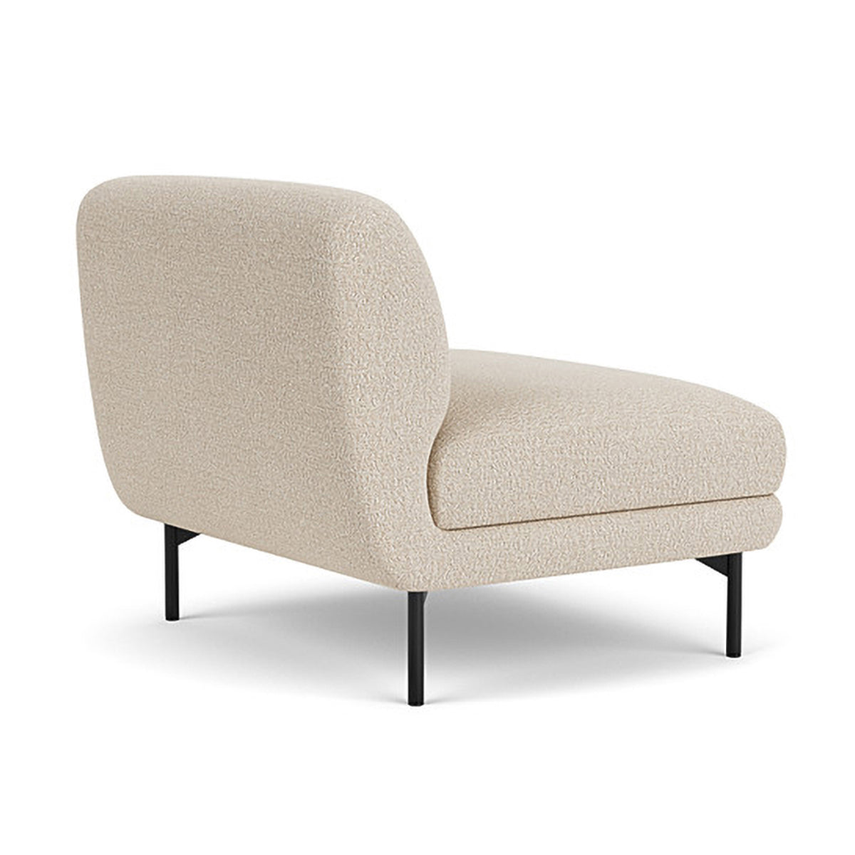 Alfred Boucle Modular Armless Sectional Sofa - Modern Comfort for Living Room, Lounge & Office Spaces