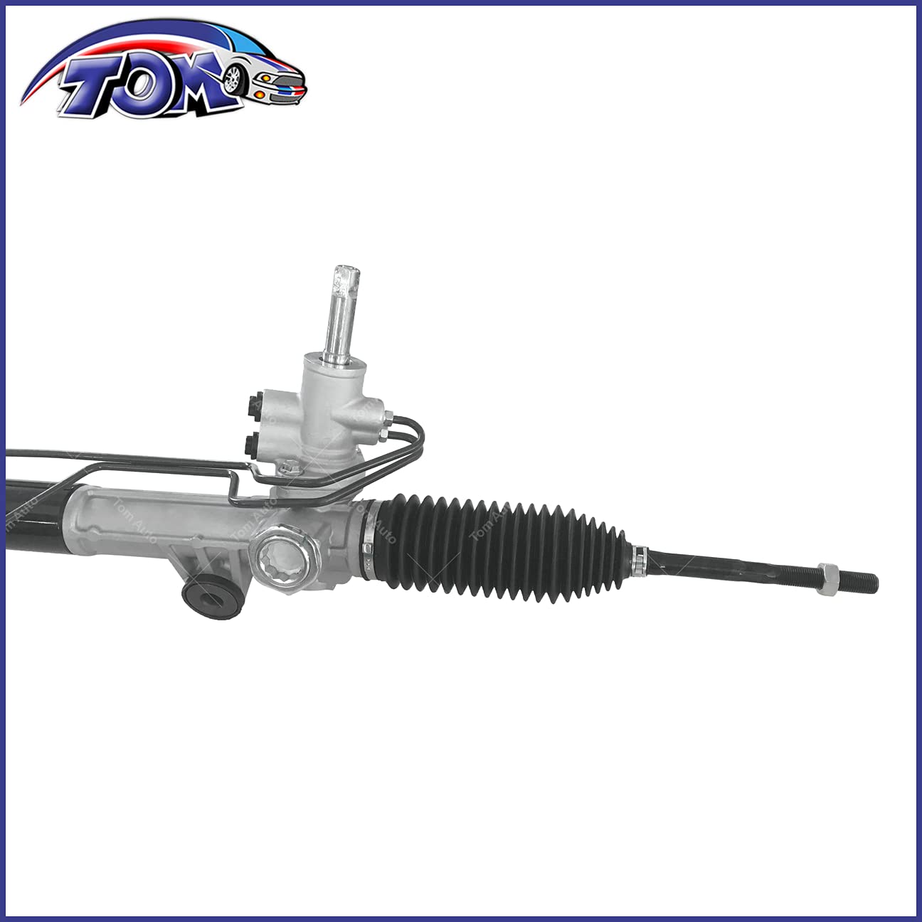 TOM - 26-2143 Complete Power Steering Rack and Pinion Assembly for Dodge Dakota Mitsubishi - Replacement for Smooth Steering & Enhanced Control - Perfect for Off-Roading, Towing & Daily Commuting
