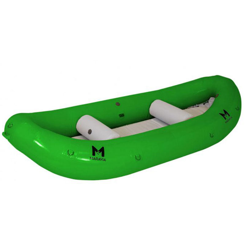 Maravia Wider Spider 13 Self-Bailing Whitewater Raft - Lightweight Inflatable Raft for River Rafting, Fishing & Outdoor Adventures (Closeout Sale)