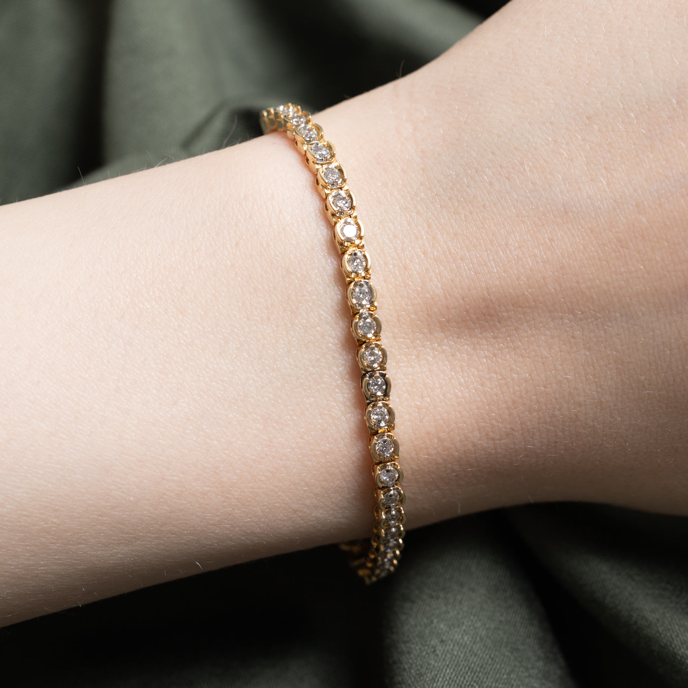 1.68ctw Diamond Tennis Bracelet for Women - 7 Inch Genuine Diamond Jewelry Gift for Anniversary, Birthday & Special Occasions | Elegant Everyday Wear & Formal Events Accessory