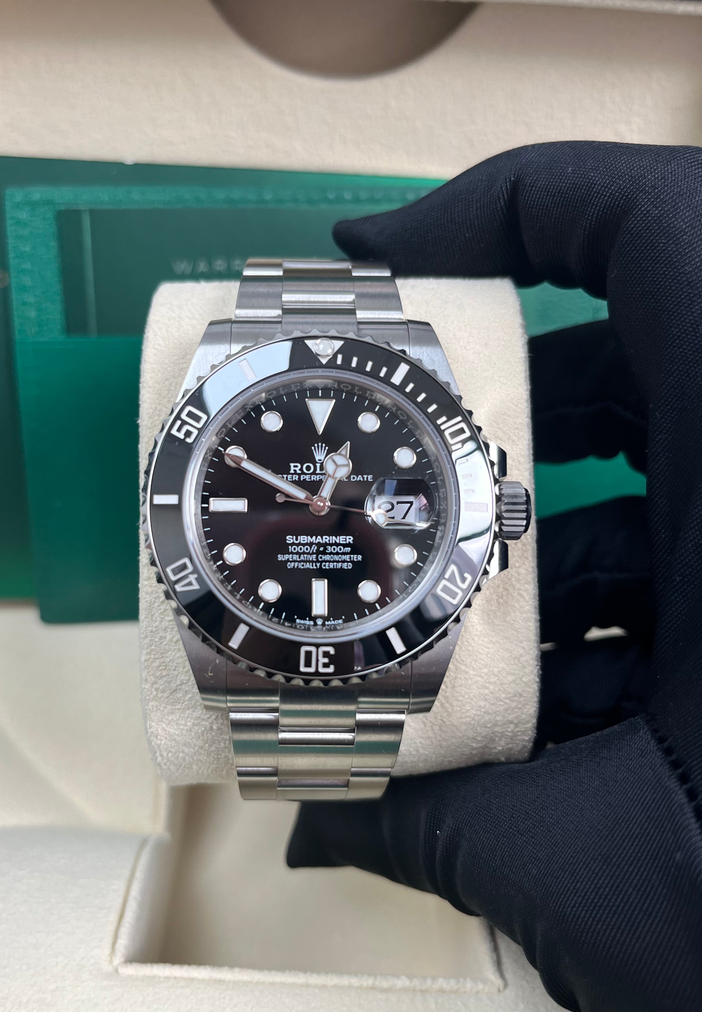 Rolex Submariner 41mm Stainless Steel Men's Watch with Date - Black Dial (Ref# 126610LN) | Luxury Dive Watch for Professional & Casual Wear