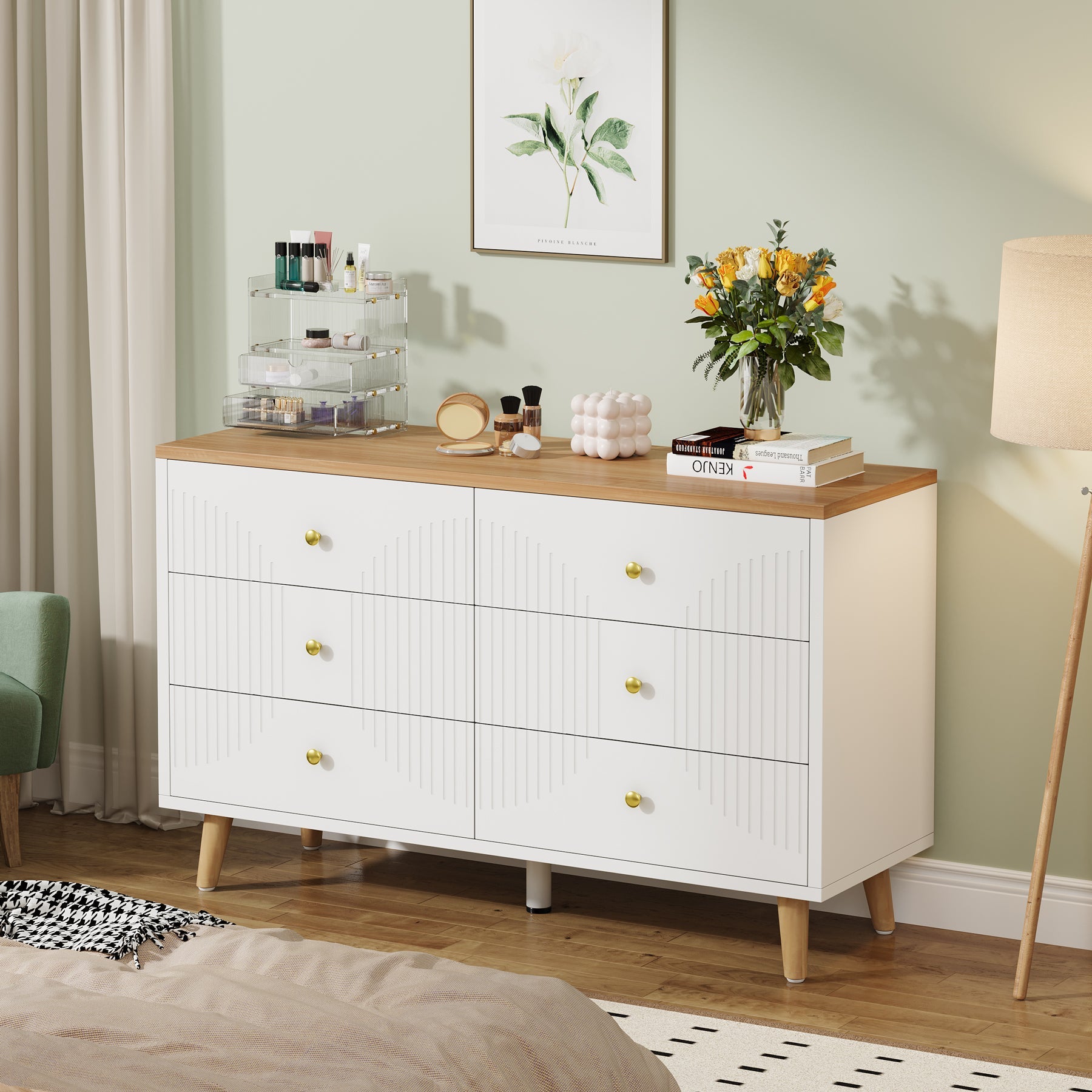 6-Drawer Dresser - 47