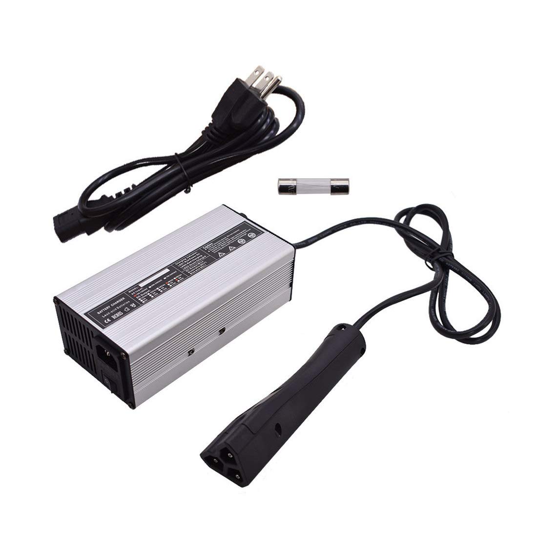 48V 5A Golf Cart Battery Charger Replacement for Yamaha, EZGO, Club Car DS - Fast Charging & Durable Power Supply for Golf Carts, Electric Vehicles & Outdoor Power Equipment