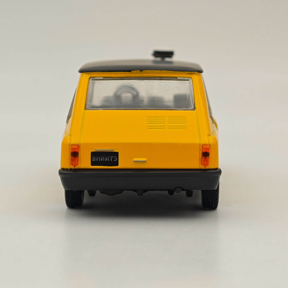 1/43 Scale DeAgostini Russian Concept Taxi Cab USSR Van Alloy Model Car - Collectible Die-Cast Vehicle for Display, Gifts & Soviet Era Enthusiasts - Perfect for Home Decor, Office Display & Car Collections