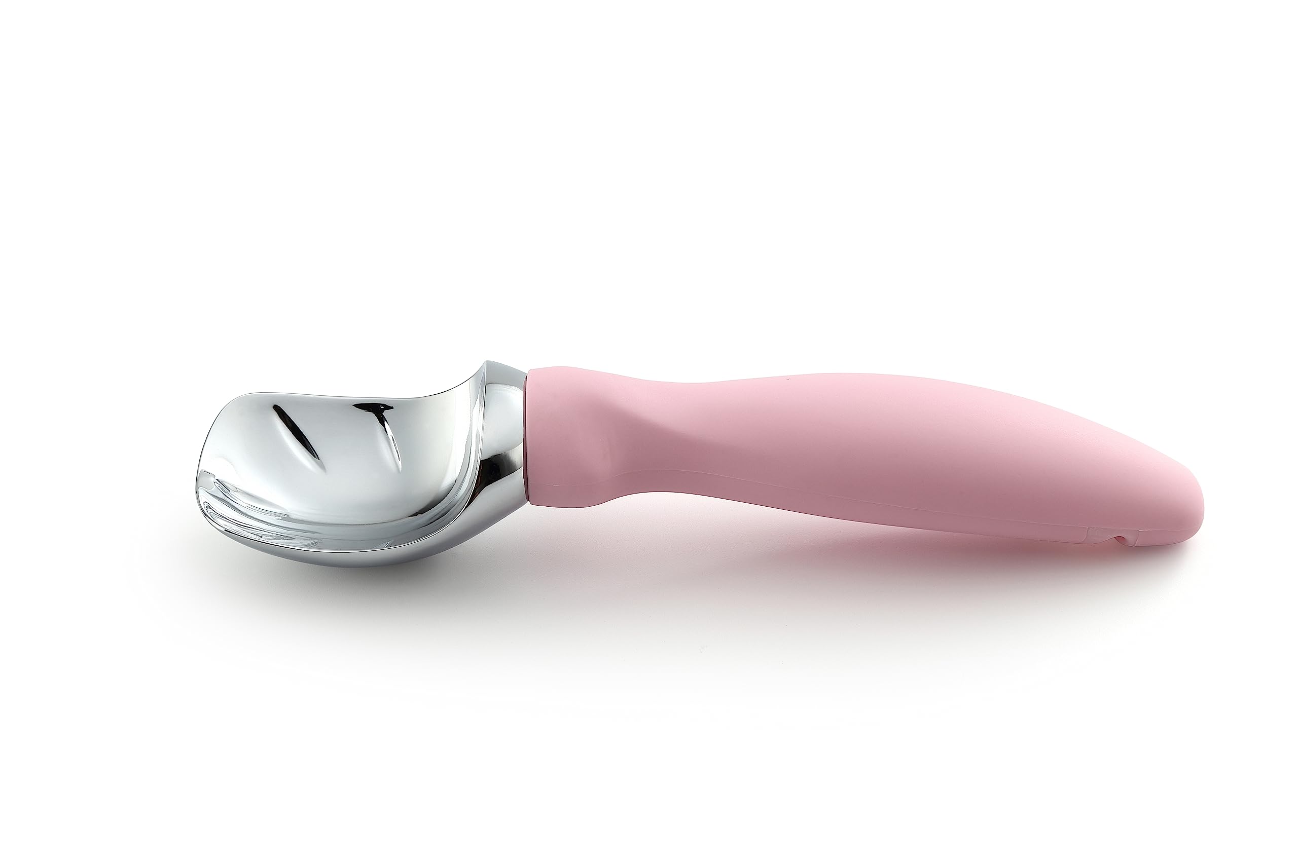 Premium Ice Cream Scoop with Soft Grip Handle - Heavy Duty Stainless Steel Scooper for Gelato, Sorbet, Cookie Dough & Desserts - Ideal for Home Kitchens, Ice Cream Shops & Parties