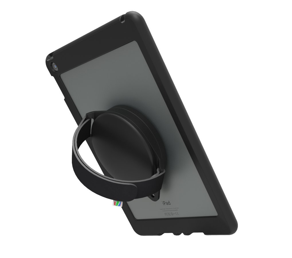 Compulocks Ergonomic Tablet Hand Grip - Comfortable & Adjustable Stand for iPad, Samsung Tablets - Perfect for Reading, Gaming, and Watching Movies