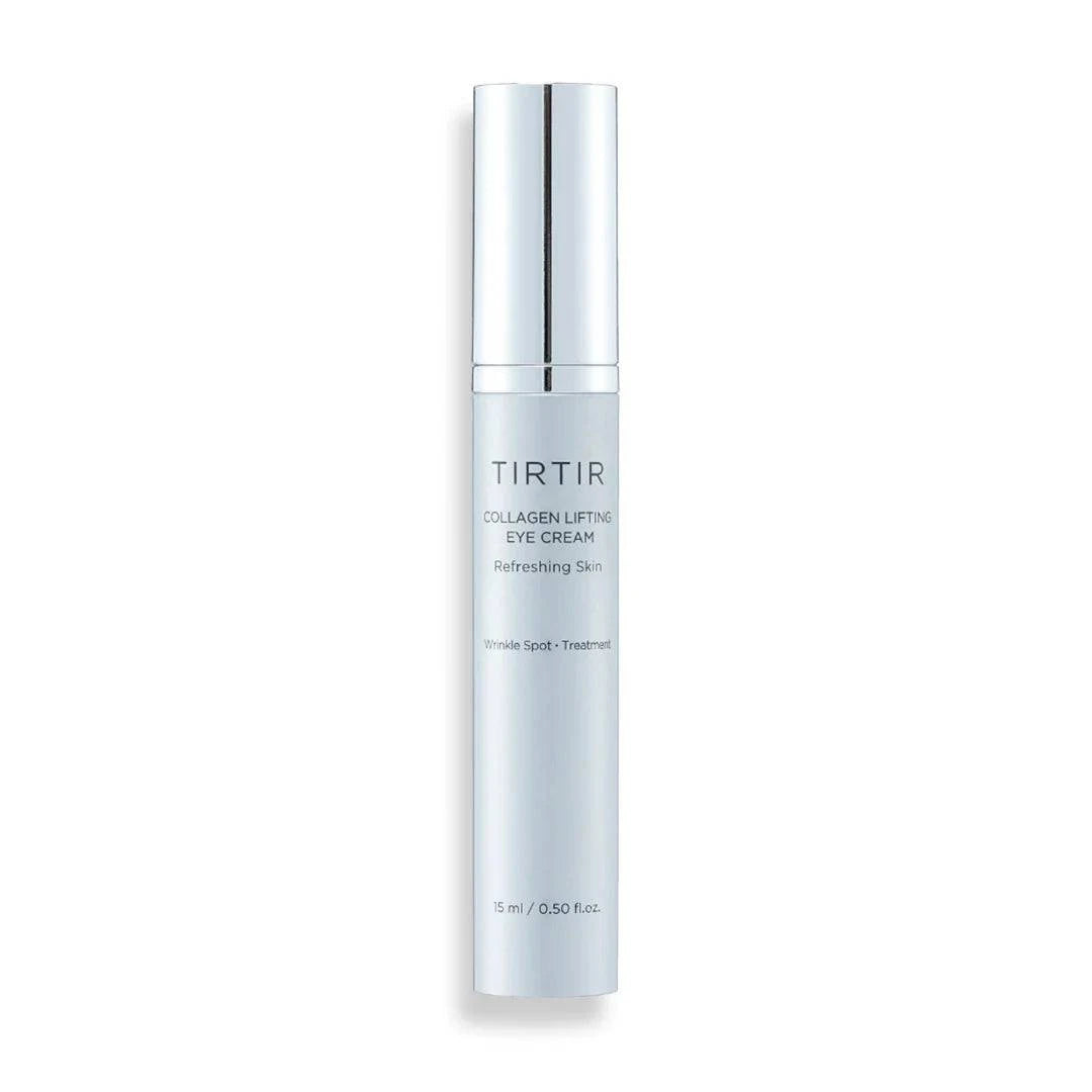 TIRTIR Collagen Lifting Eye Cream 15mL - Anti-Aging Eye Treatment for Dark Circles & Wrinkles - Hydrating Under Eye Cream for Women & Men - Perfect for Night & Day Use