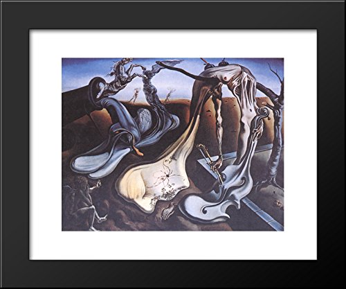 Salvador Dali The Spider of The Evening 20x24 Framed Art Print - Surrealist Wall Decor for Living Room & Office