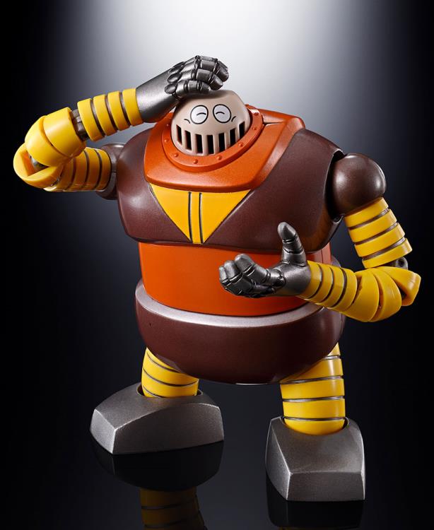 Bandai Soul of Chogokin GX-10R Boss Borot Mazinger Z Die-Cast Metal Action Figure - Collectible Robot Toy for Anime Fans & Display