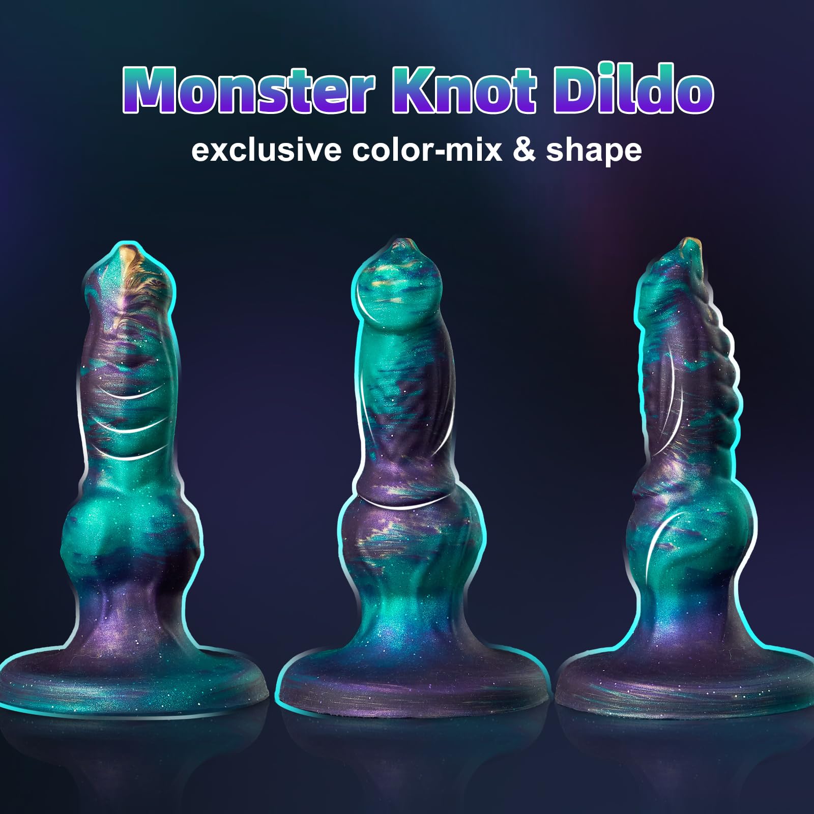 7.08 Inch Fantasy Dragon Dildo - Realistic Monster Vibrator with Suction Cup for Anal & Prostate Massage | Adult Sex Toy for Men & Women | Perfect for Solo Play, Couples Fantasy & BDSM Scenes