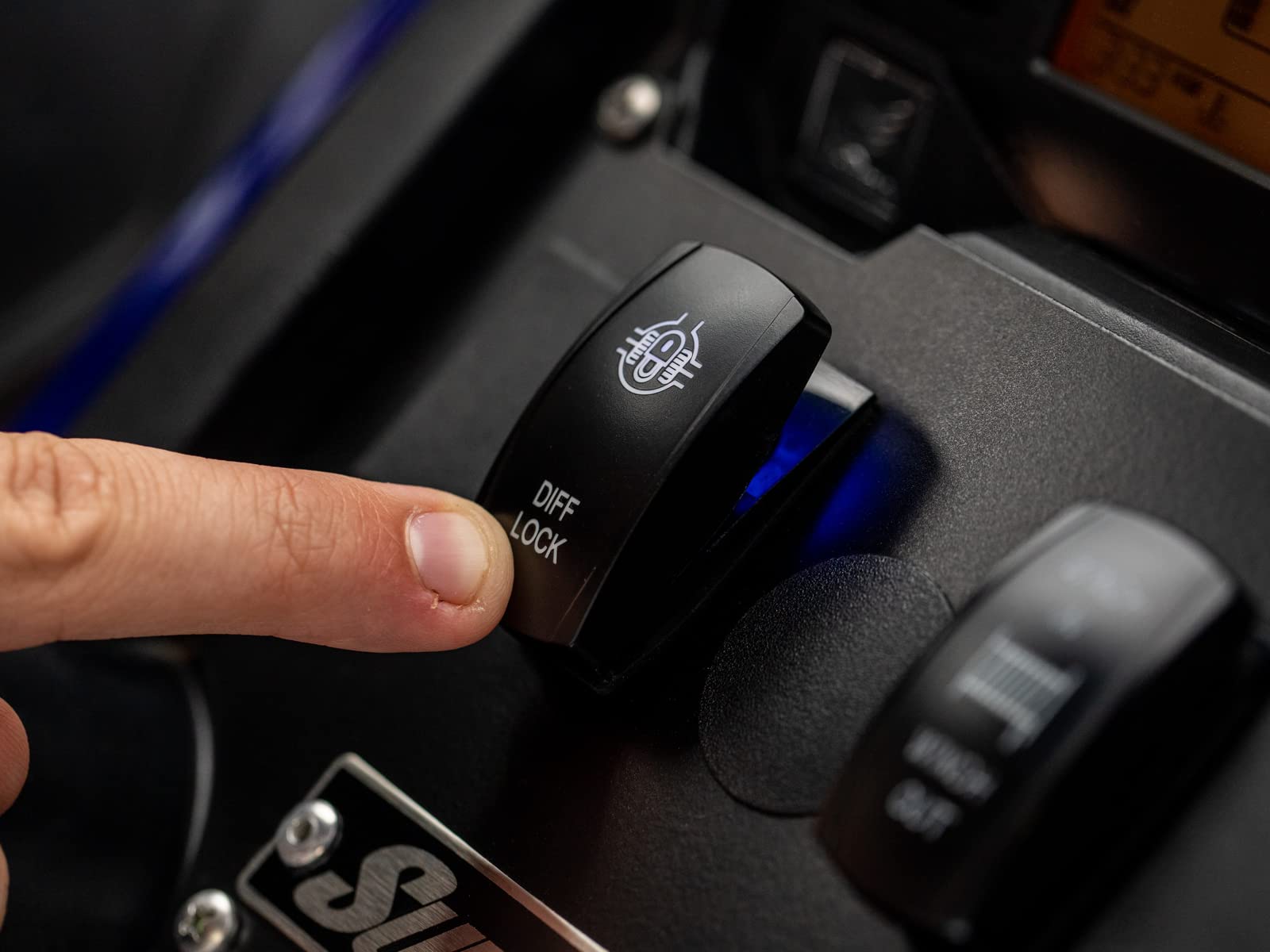 SuperATV Differential Override Switch for 2019-2023 Honda Talon 1000R & 1000X UTV | Plug-and-Play Installation with OEM Connectors | Reliable 4WD System for Off-Roading, Rock Crawling & Trail Riding