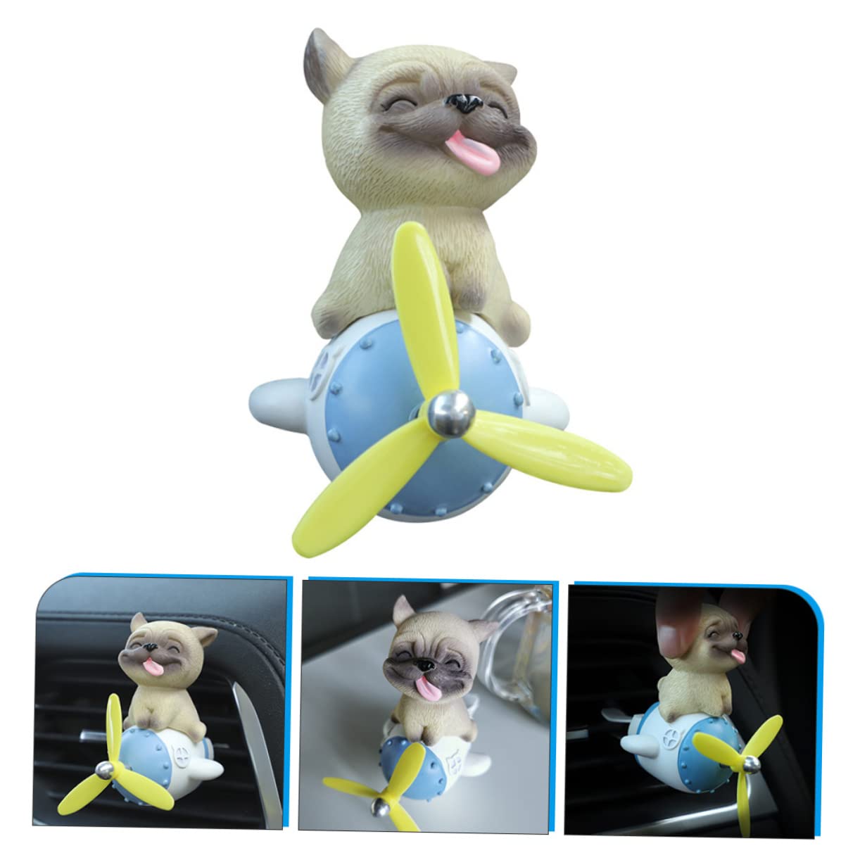 FUNOMOCYA Car Air Freshener Clip - Exquisite Handcrafted Auto Decorations for Fresh & Stylish Ride | Perfect for Cars, Trucks & SUVs