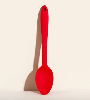 GIR Red Mini Spoon - Premium Small Kitchen Utensil for Cooking, Baking & Serving - Perfect for Measuring Spices, Stirring Coffee & Dessert Presentation