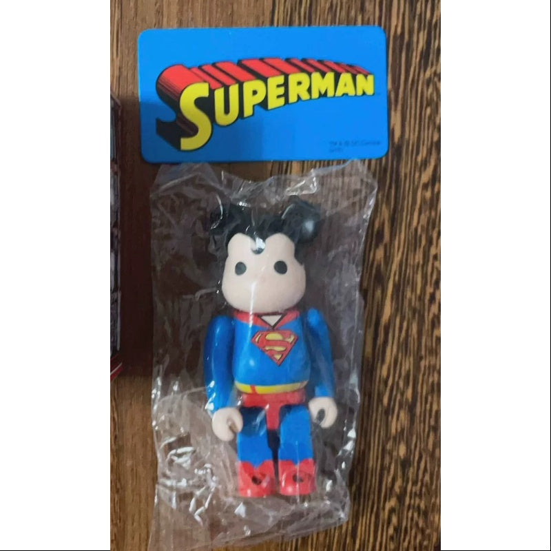 Bearbrick Series 21 Secret SUPERMAN 100% Collectible Vinyl Art Toy - Limited Edition Designer Figure for Display & Gifts | Perfect for Home Decor, Office Collection, and Pop Culture Enthusiasts