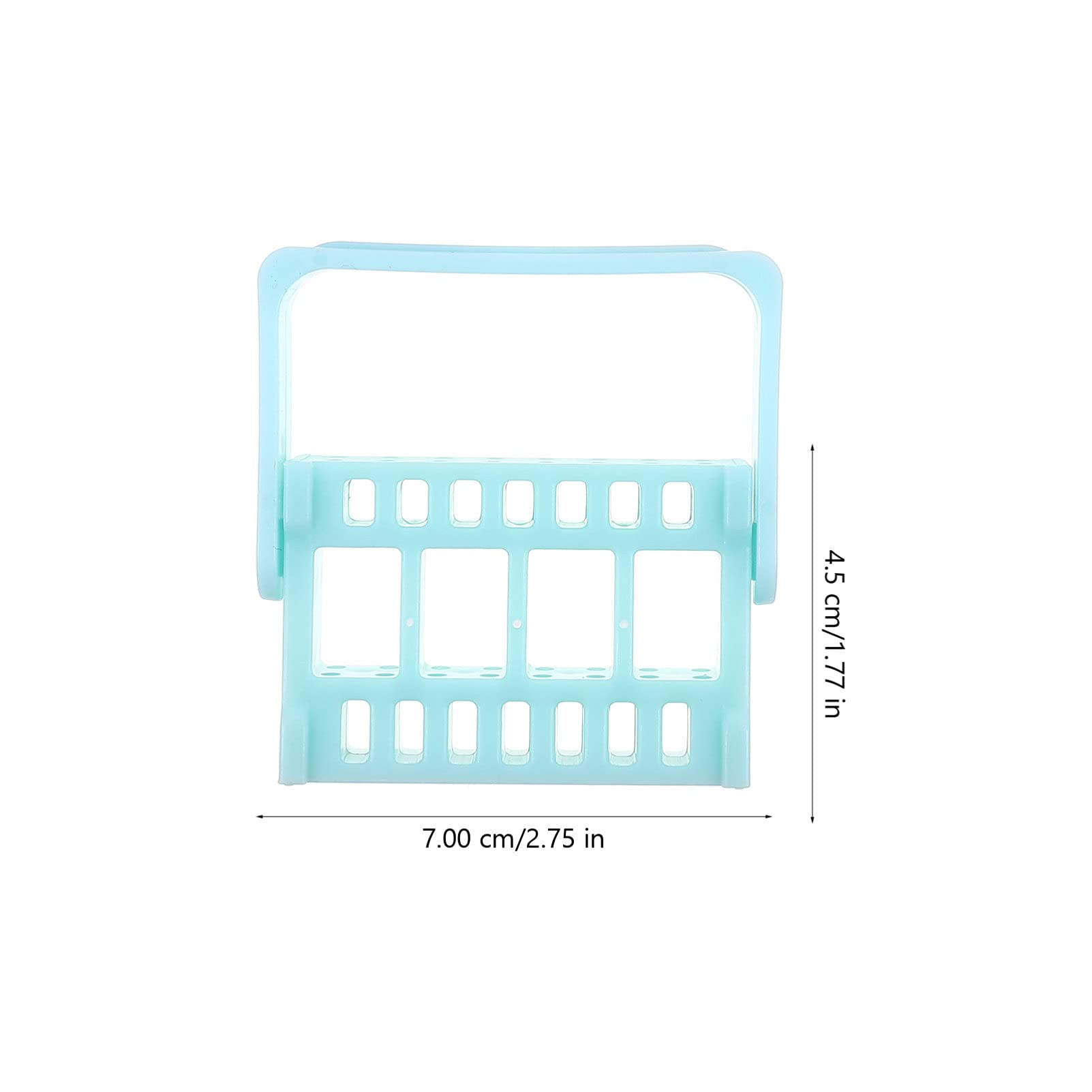 HEALLILY 3-Piece Grinding Head Storage Box - Nail Drill Bit Organizer with Display Shelf - Perfect for Salon & Home Manicure Stations - Keep Your Nail Drill Accessories Neat & Accessible