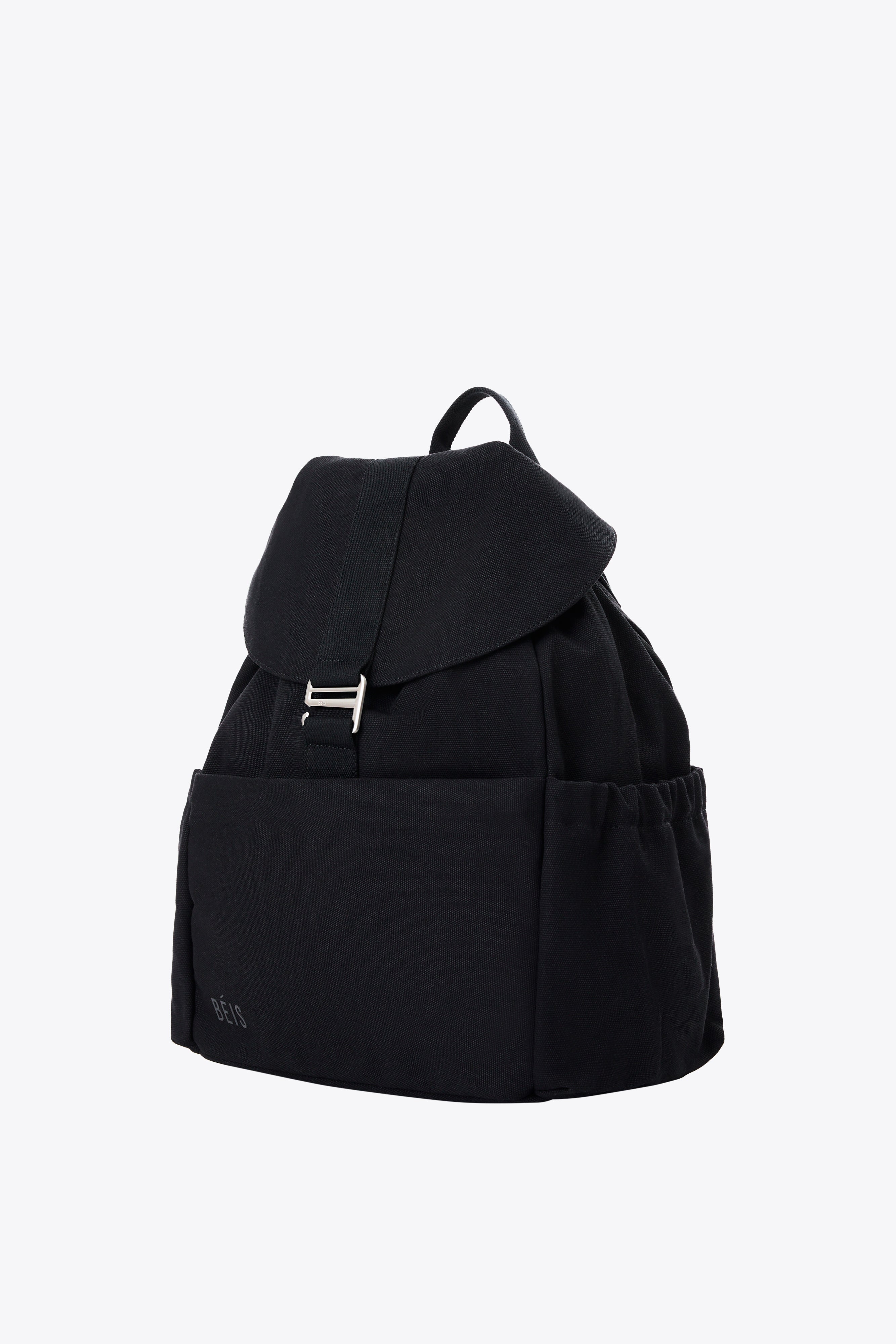 Premium Black Rucksack Backpack - Durable & Waterproof for Hiking, Travel & Daily Commute | Lightweight Laptop Bag for Work & School