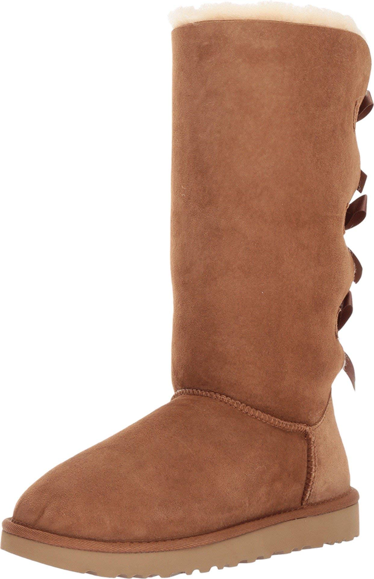 UGG Women's Bailey Bow Tall II Boot - Warm Winter Snow Boots with Faux Fur Lining for Comfort & Style | Perfect for Cold Weather, Snow Days & Outdoor Activities
