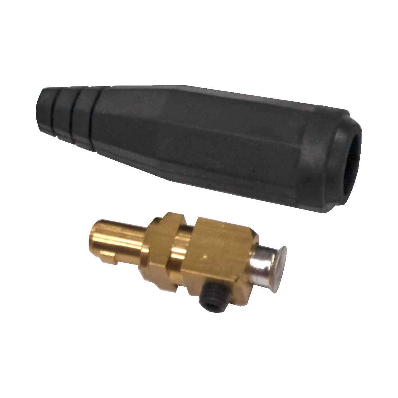 Lincoln Electric Twist Mate™ Plug for #2 - #1 Cable - Heavy Duty Welding Connector for Industrial & DIY Projects - Perfect for MIG, TIG, and Stick Welders