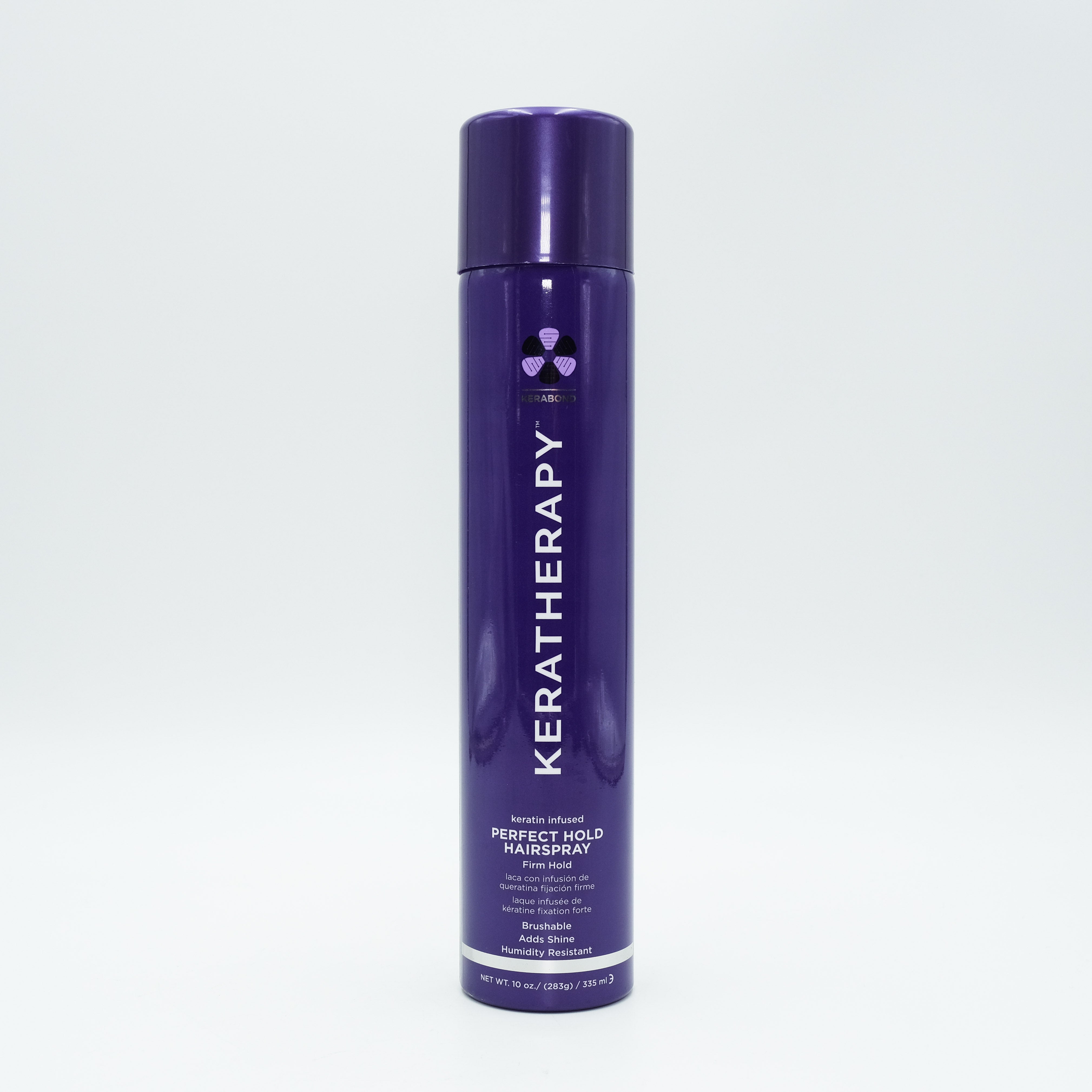 Keratherapy Keratin Infused Perfect Hold Hairspray 10 oz - Strong Hold Hair Spray with Keratin for Frizz Control & Shine - Perfect for Daily Styling, Salon Looks & Special Occasions