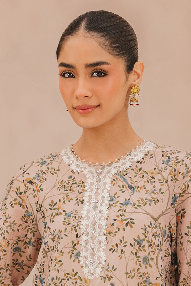 ASH ROSE 2-Piece Set (Shirt & Dupatta) - Elegant Indian Ethnic Wear for Women | Perfect for Weddings, Festivals & Special Occasions