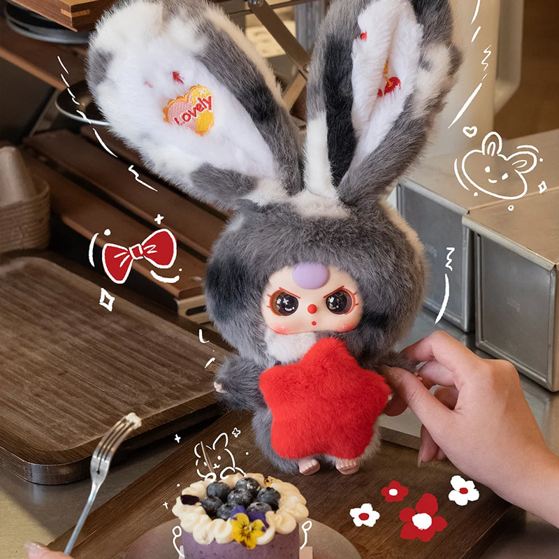 Baby Three Lily Rabbit Town V3 Series Plush Blind Box - Cute Collectible Stuffed Animal Toy for Kids, Gifts & Surprise Unboxing Fun