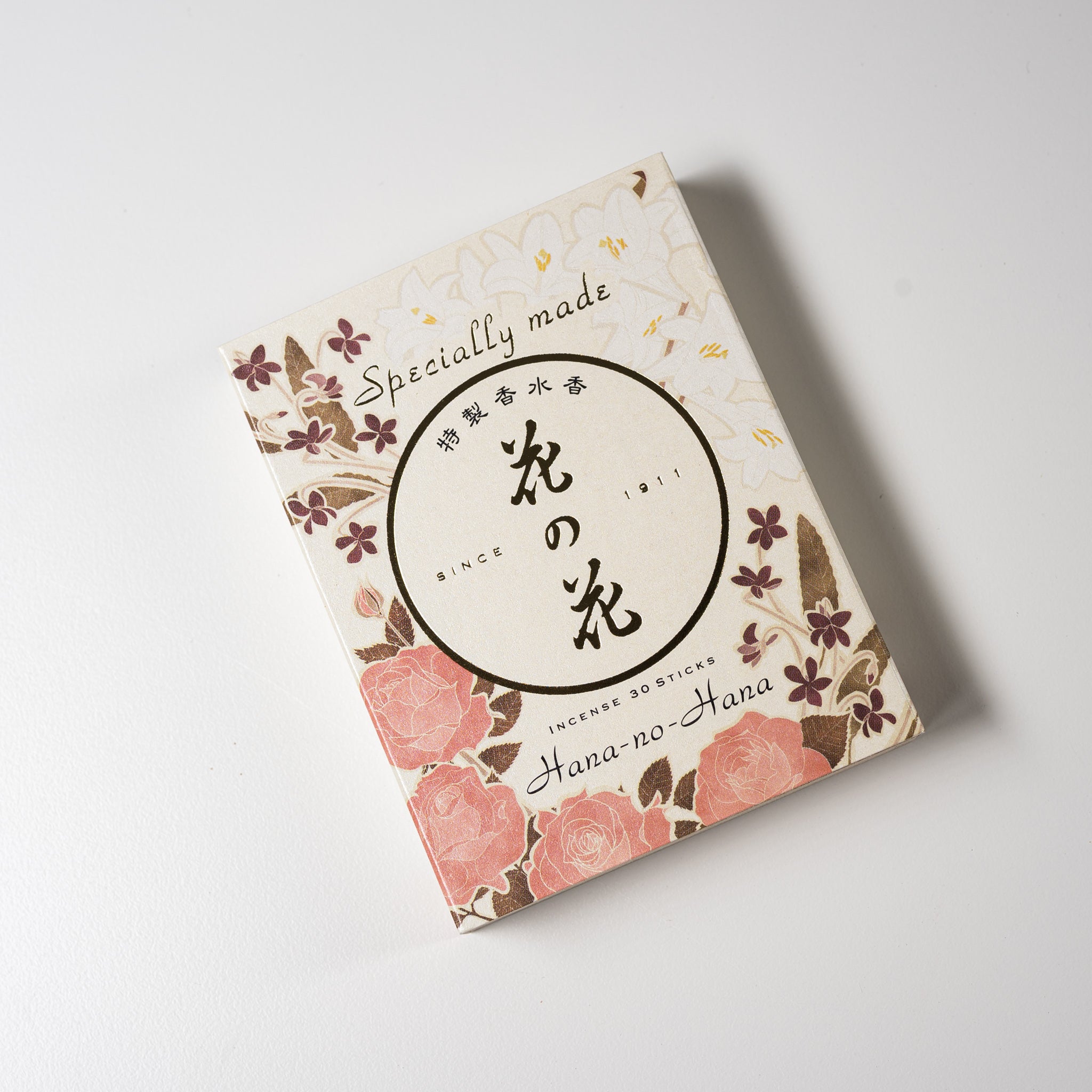 Nippon Kodo Hana no Hana Premium Incense Sticks - Japanese Cherry Blossom Scent for Meditation, Yoga & Relaxation
