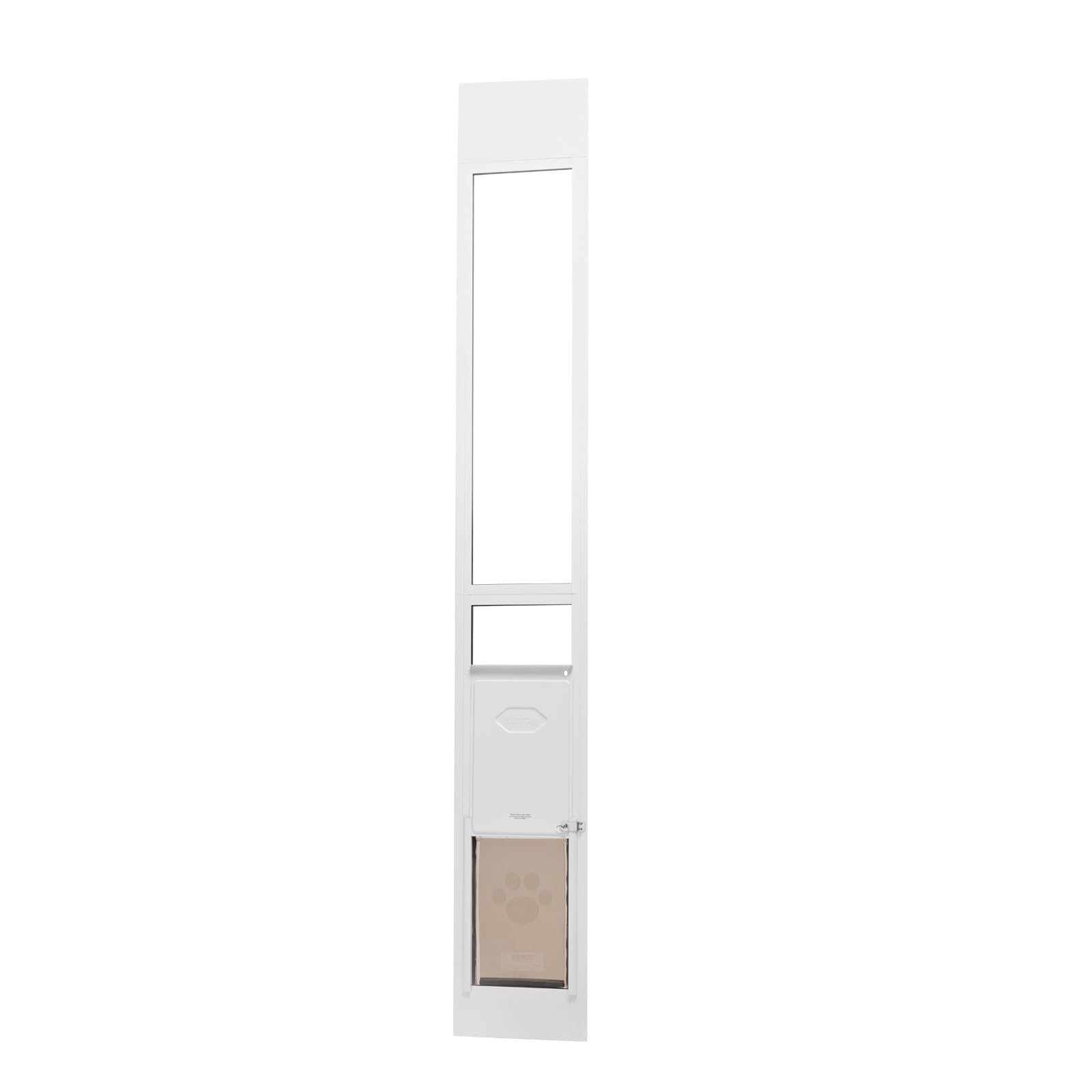VEVOR Adjustable Dog Door for Sliding Glass Doors - 75 7/8
