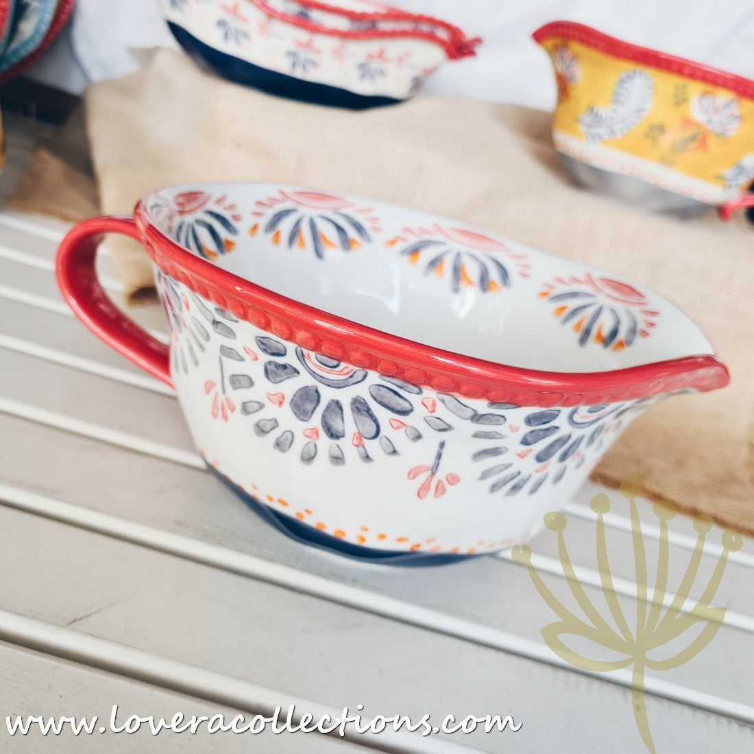 Afrocentric Red Dinnerware & Serveware Set - Elegant African-Inspired Plates, Bowls & Serving Dishes for Stylish Dining & Entertaining | Perfect for Dinner Parties, Holidays & Cultural Celebrations