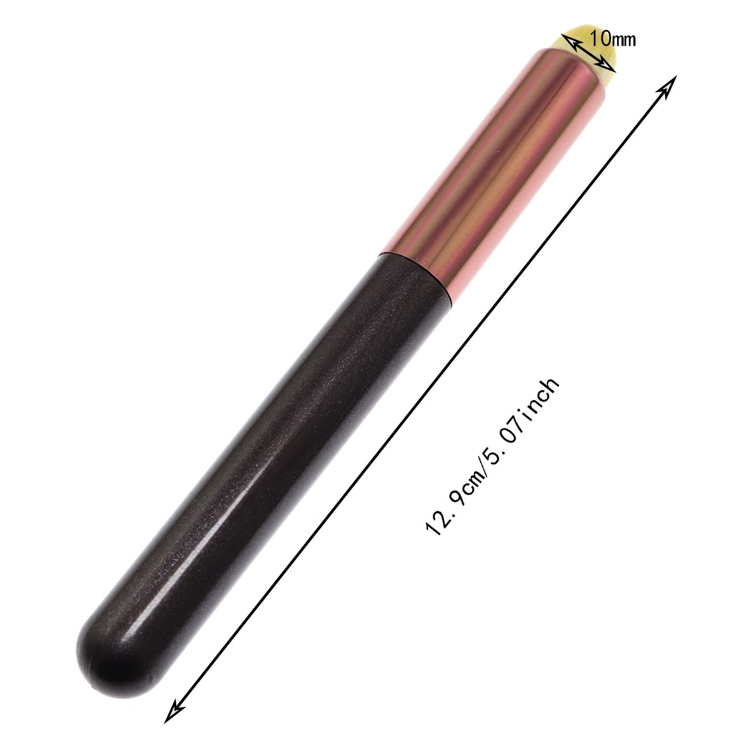 Maxmoral 2-Piece Mini Blending Brush Set - Small Detailed Paint Brushes for Watercolor, Acrylic & Oil Painting - Perfect for Card Making, Scrapbooking & DIY Art Projects