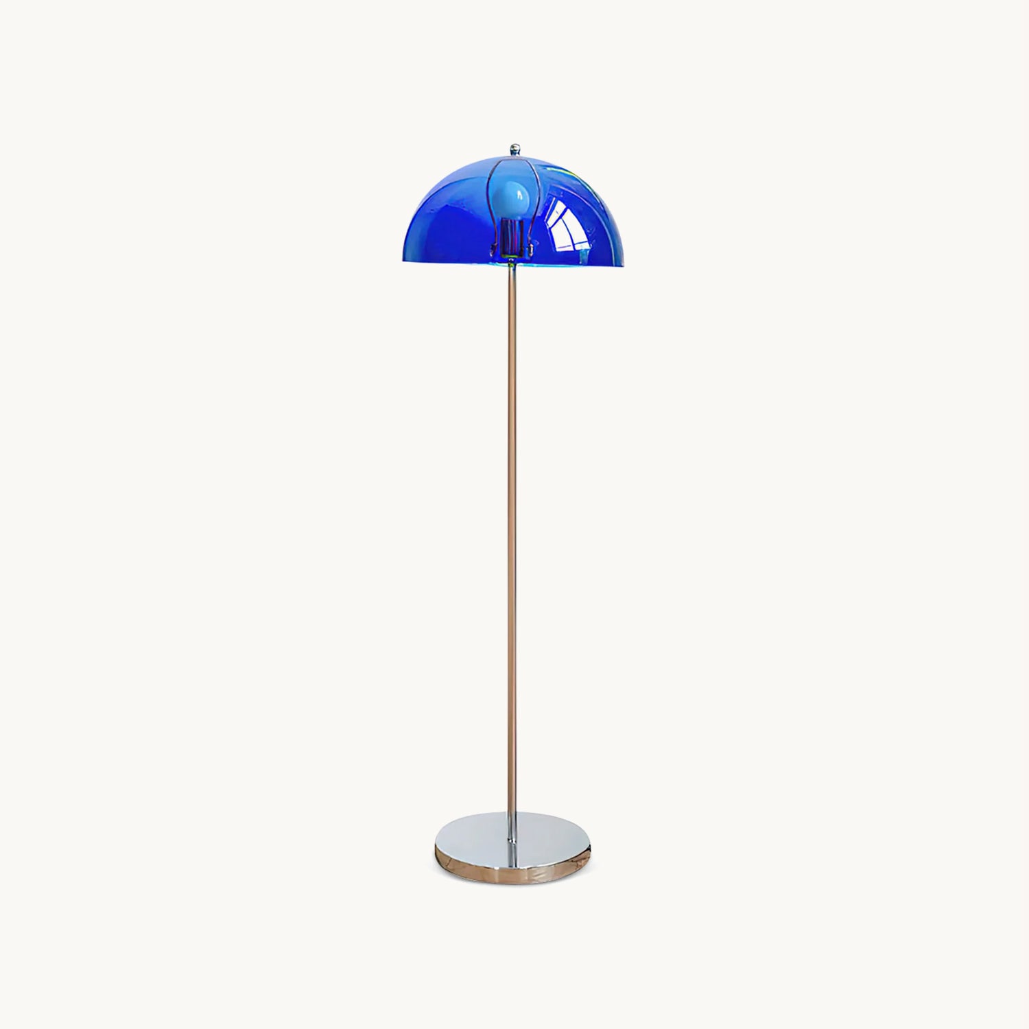 Modern Acrylic Mushroom Floor Lamp - Dimmable LED Standing Light for Living Room, Bedroom & Office - Soft Ambient Lighting for Home Decor & Relaxation