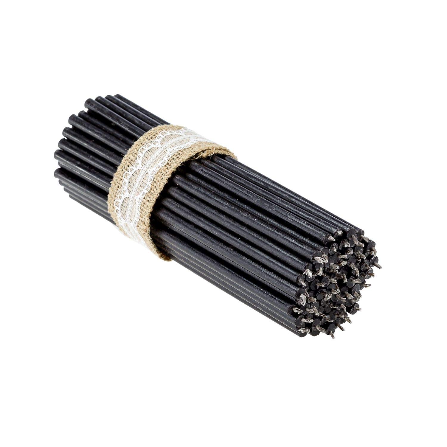 Pure Beeswax Taper Candles - No-Drip, Smokeless for Church & Home Decor