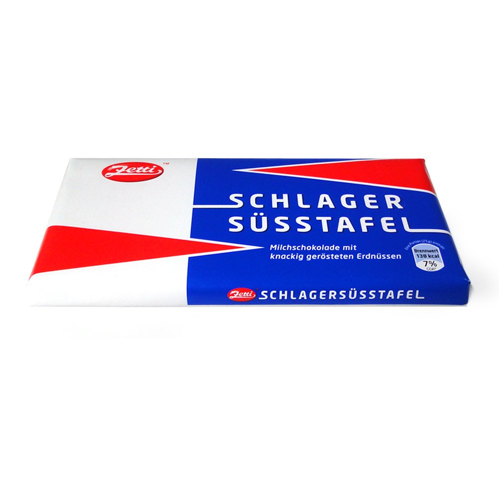 Zetti Schlagersüsstafel 100g - Premium German Chocolate Bar for Baking & Desserts | Perfect for Cakes, Cookies & Hot Chocolate Toppings