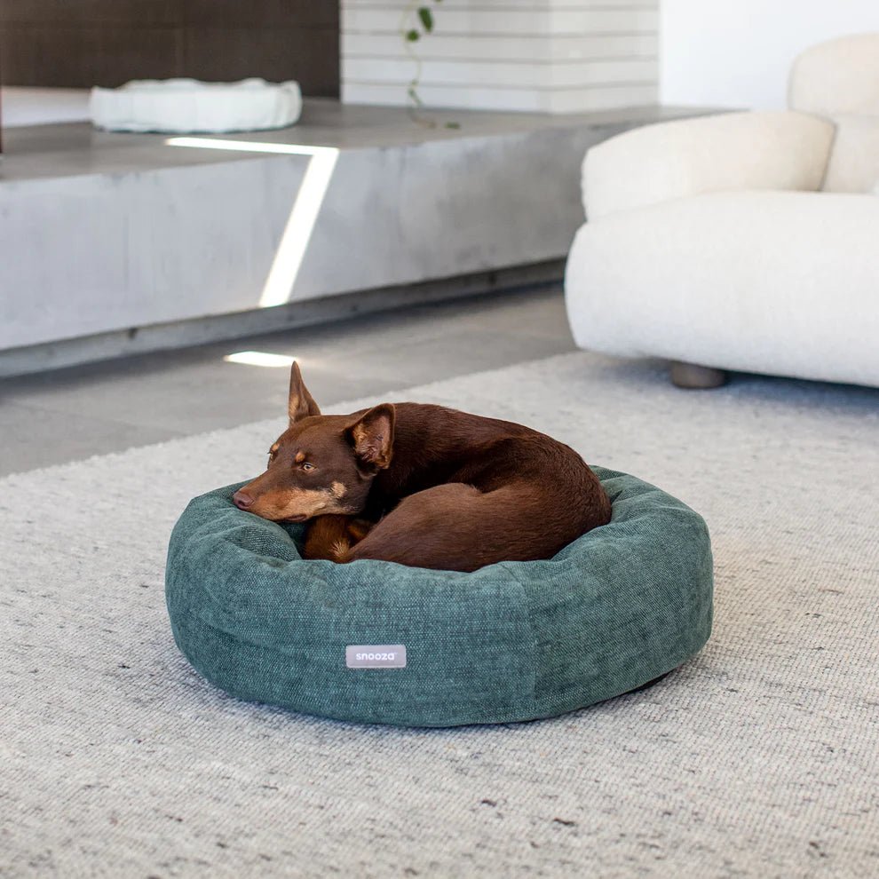 Premium Orthopedic Panelled Cuddler Dog Bed for Small & Medium Dogs - Soft Plush Washable Pet Bed with Removable Cover - Perfect for Crates, Kennels & Home Use