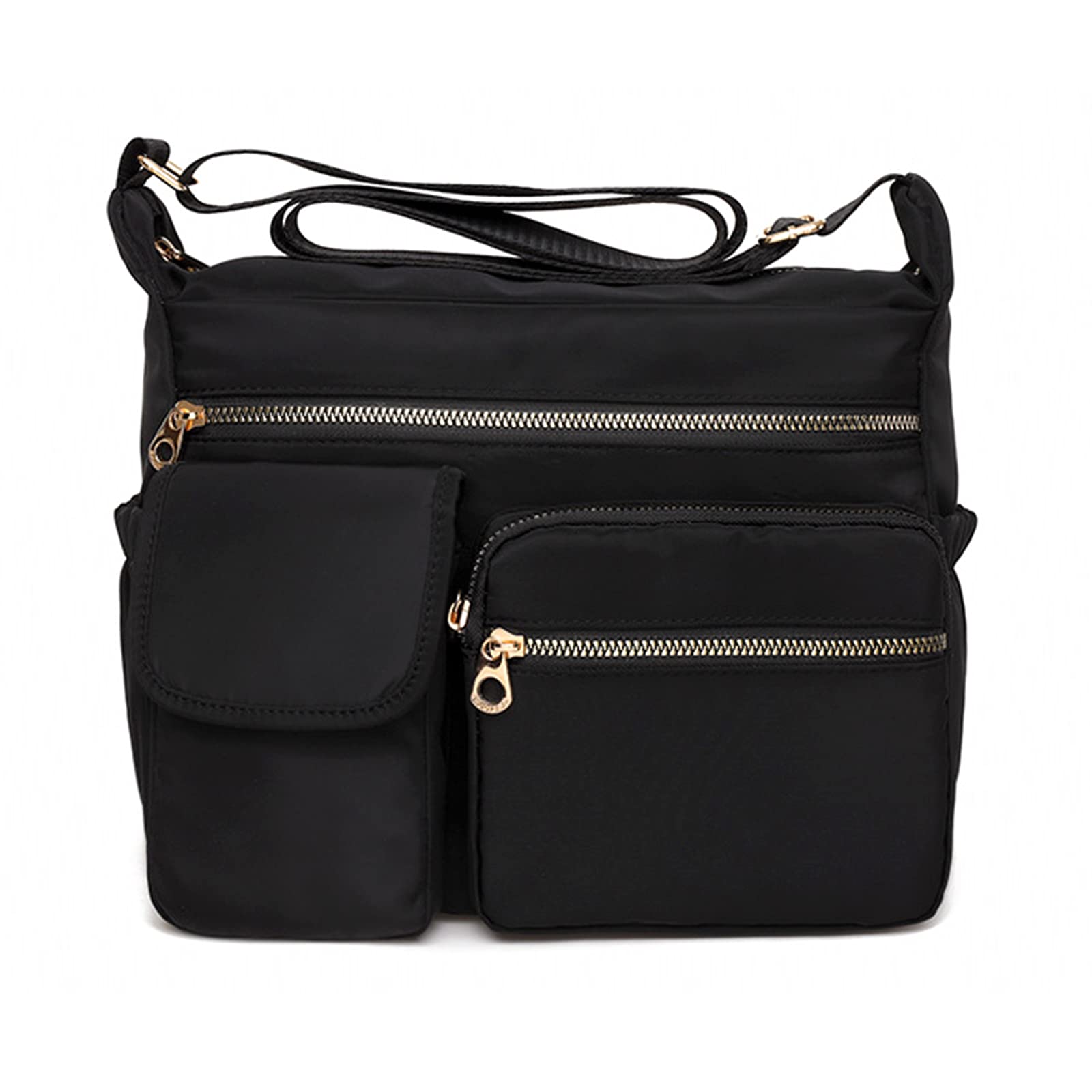 NOTAG Women's Crossbody Purse - Lightweight Nylon Messenger Bag with Multiple Pockets for Daily Use | Perfect for Work, Travel & Shopping