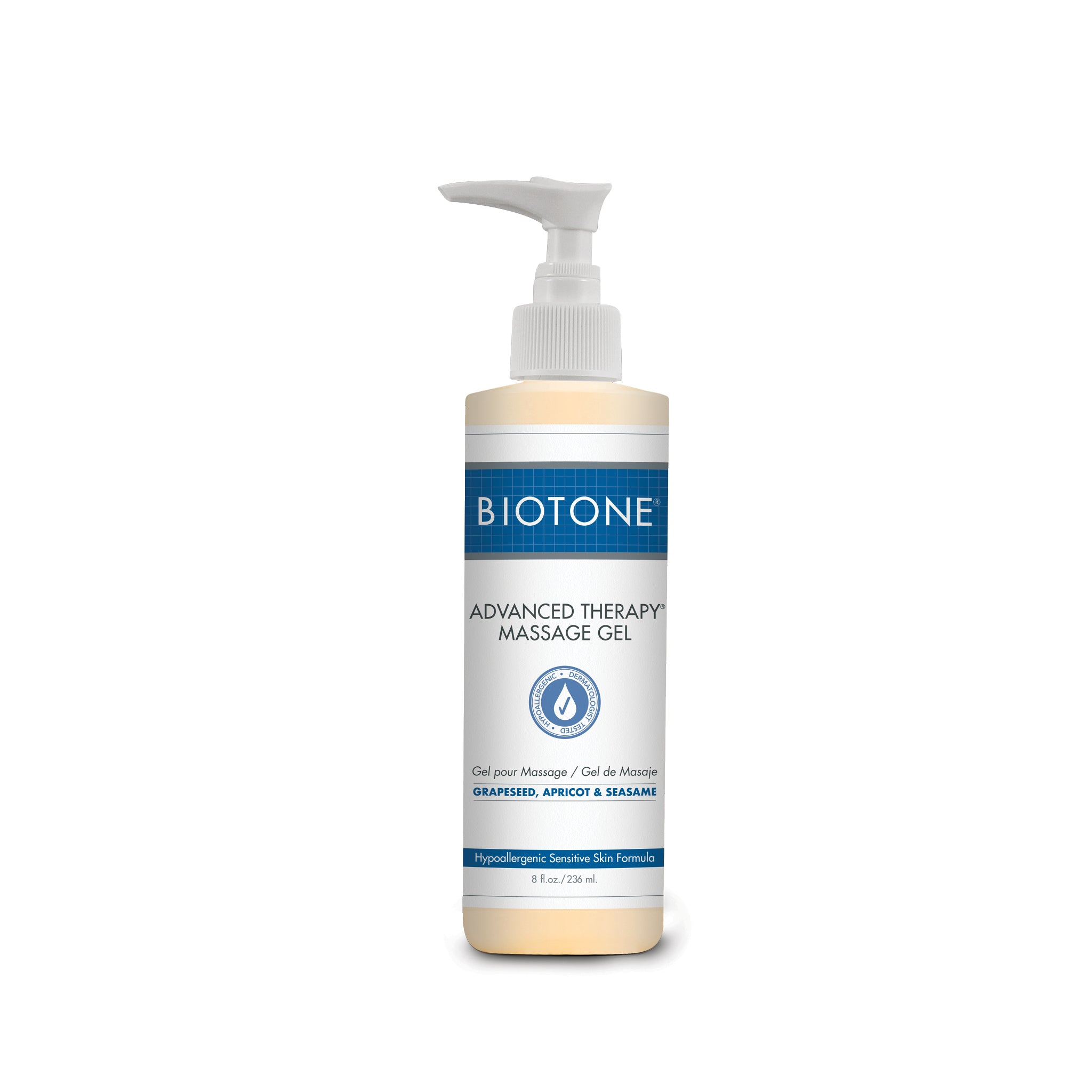 BIOTONE® Advanced Therapy Massage Gel - Professional Deep Tissue Massage Lotion for Pain Relief & Muscle Recovery - Perfect for Athletes, Physical Therapists & Home Use